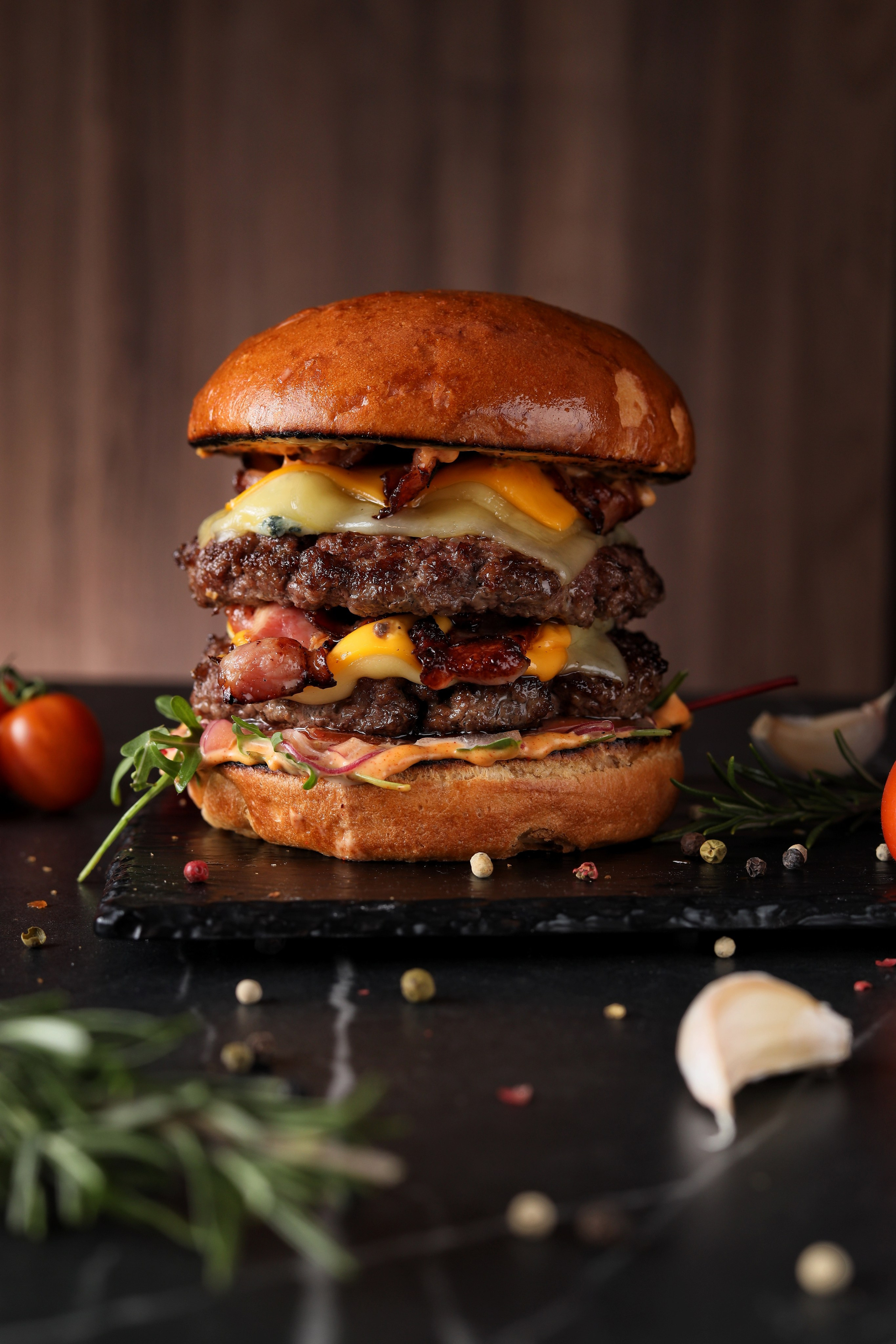 Burger menu. Captured by Hallovud