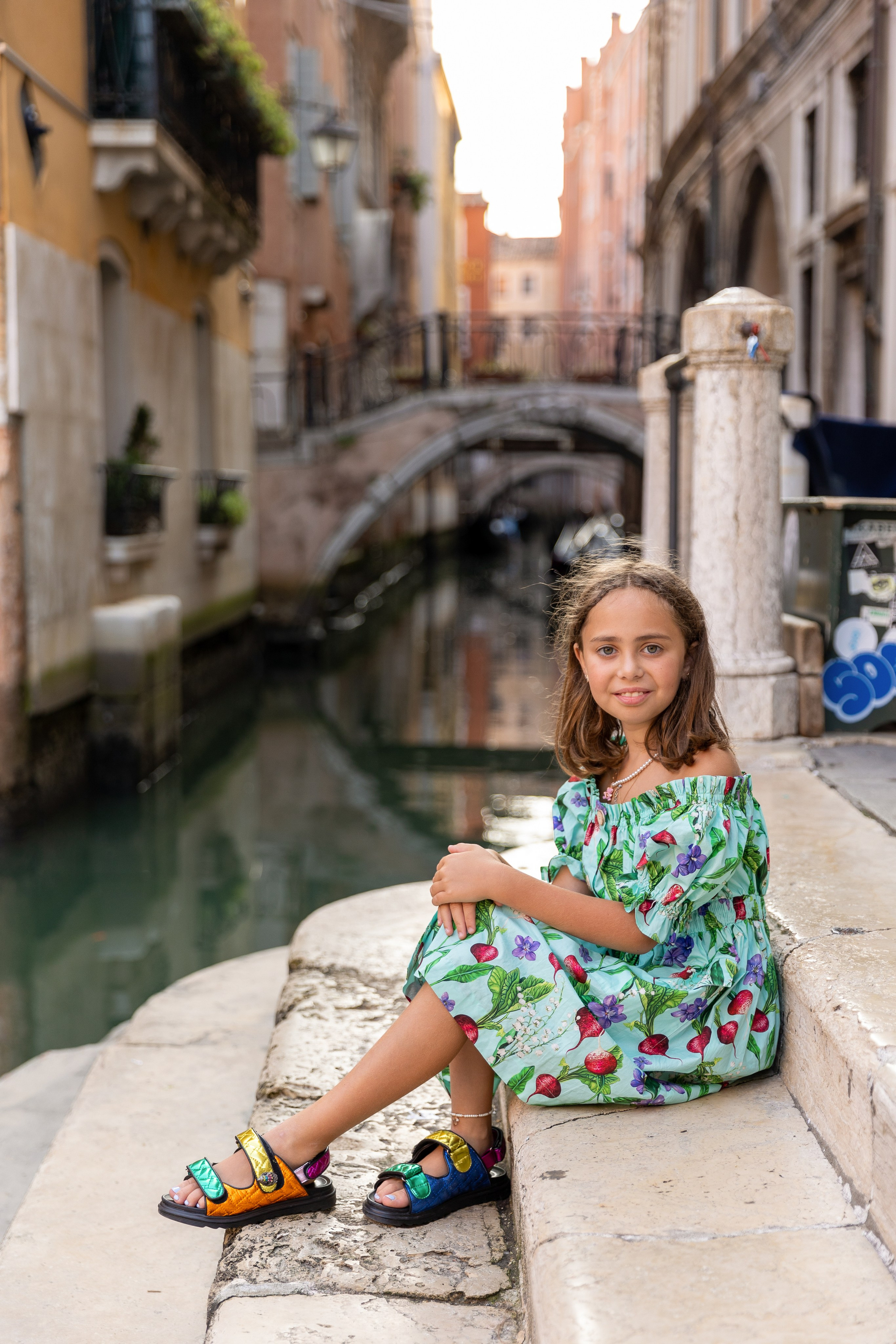 Fidan with childrens