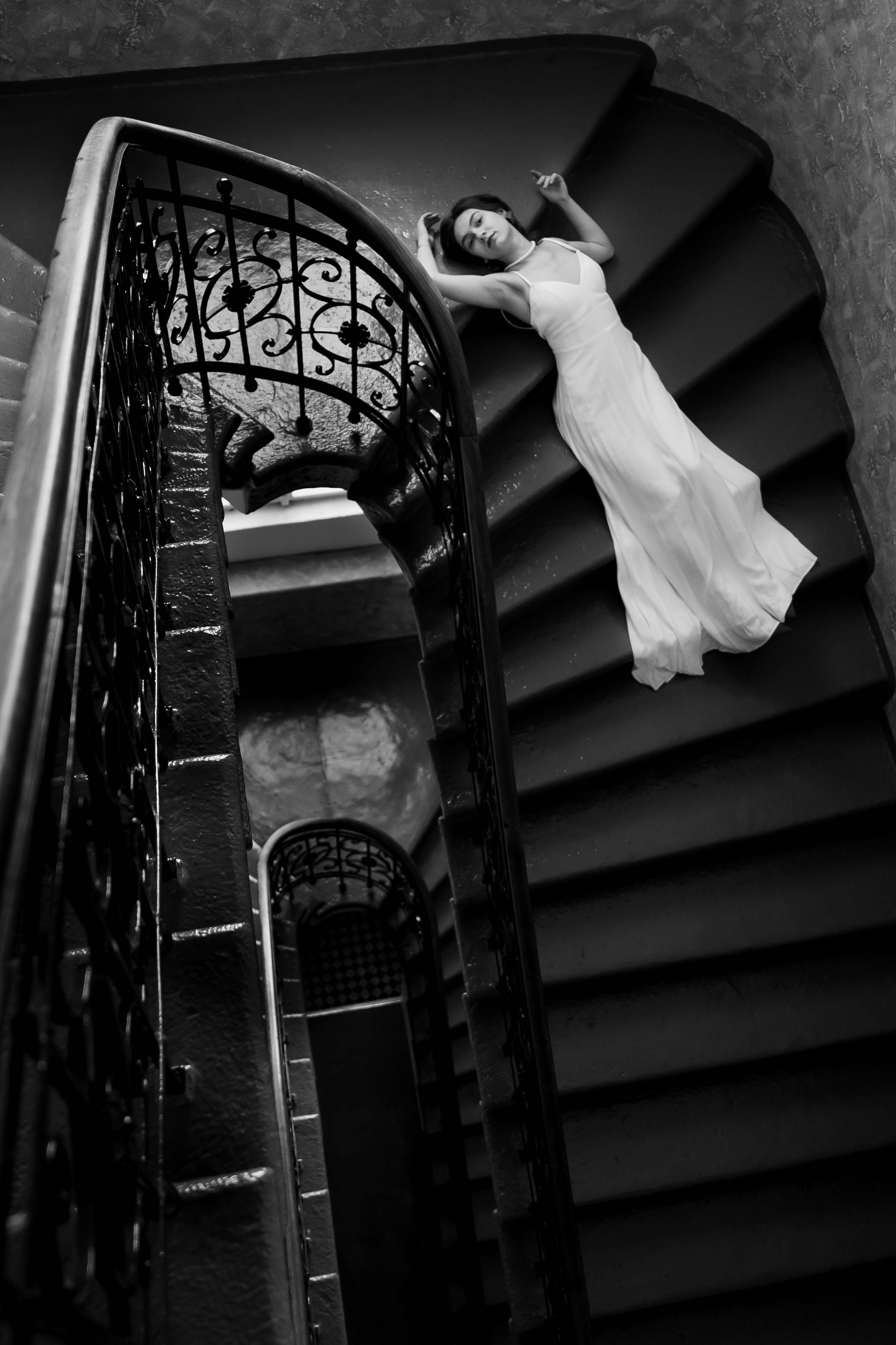 Fotografie na schodech. Fotograf Teplice // Alexandra Ribola