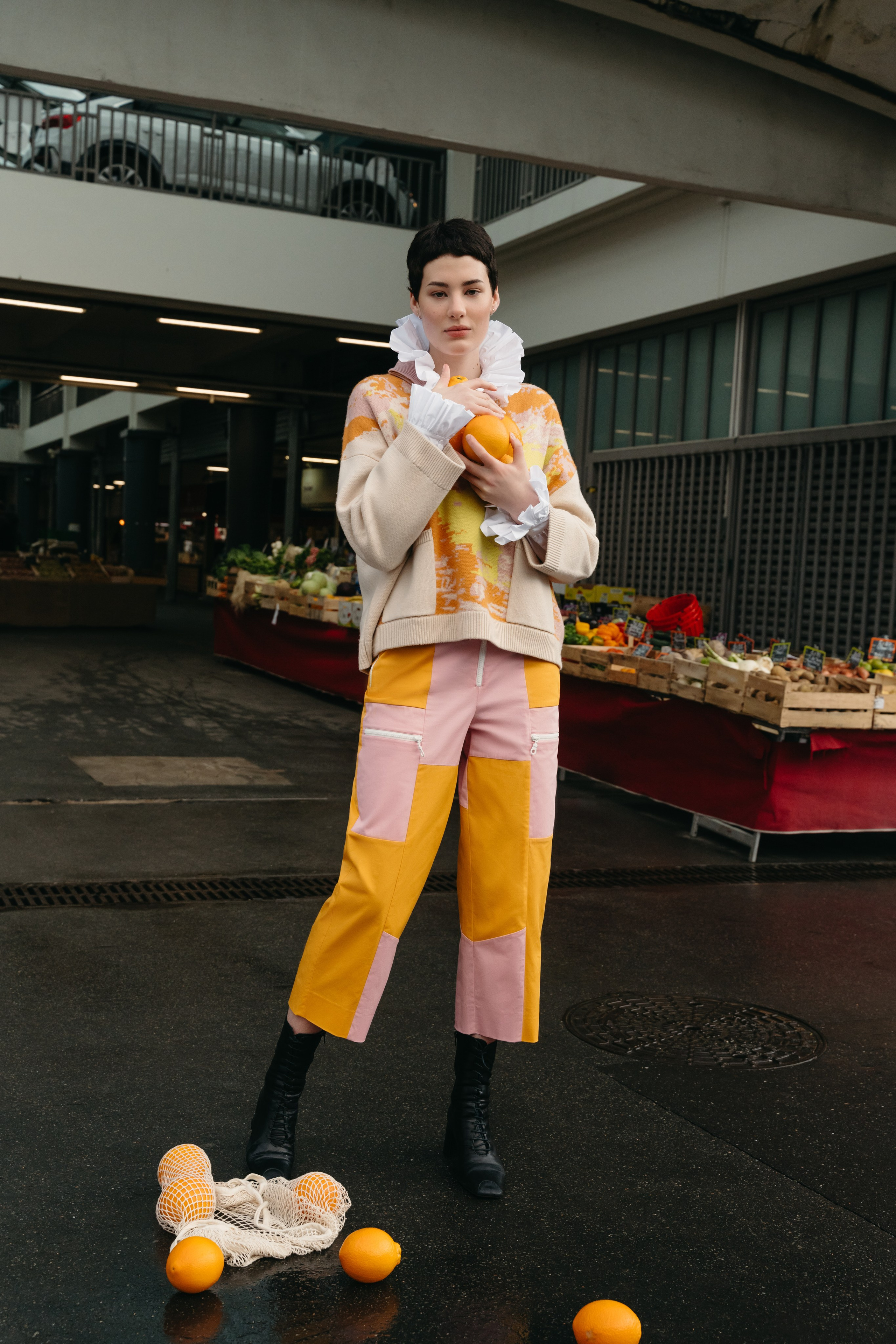 Prune Goldschmidt Campaign AW 24/25. Алина Ефимова — ретушёр (beaty, fashion, product)