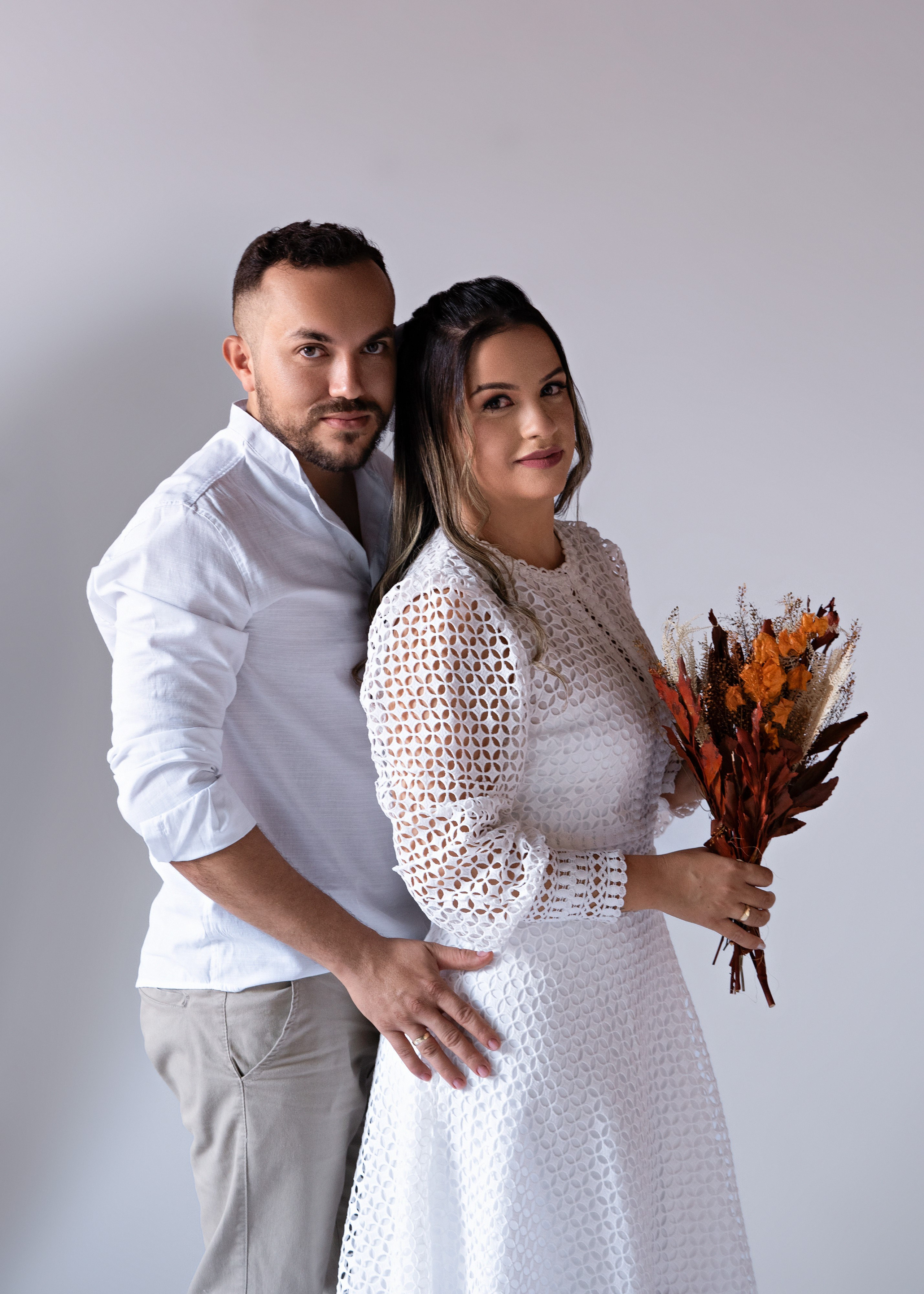 Pré Wedding Estúdio — Taise e Ricardo. Fotógrafo de casamento e Filmmaker de casamento