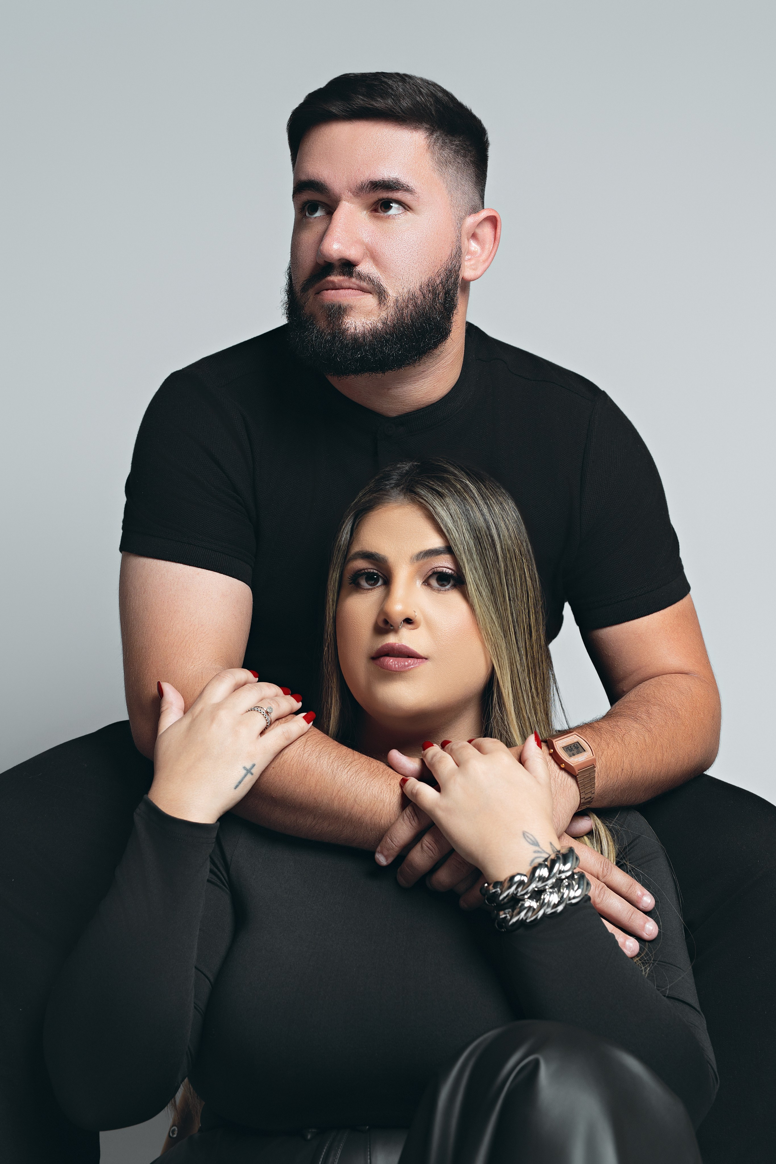 Pré Wedding Estúdio — Laisla e Bruno. Fotógrafo de casamento e Filmmaker de casamento