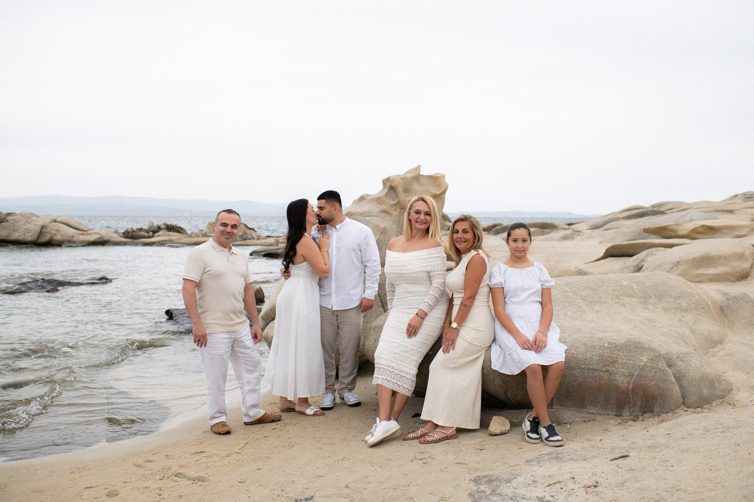 Family Karidi Beach. Family, children, portrait, and event photography in Thessaloniki