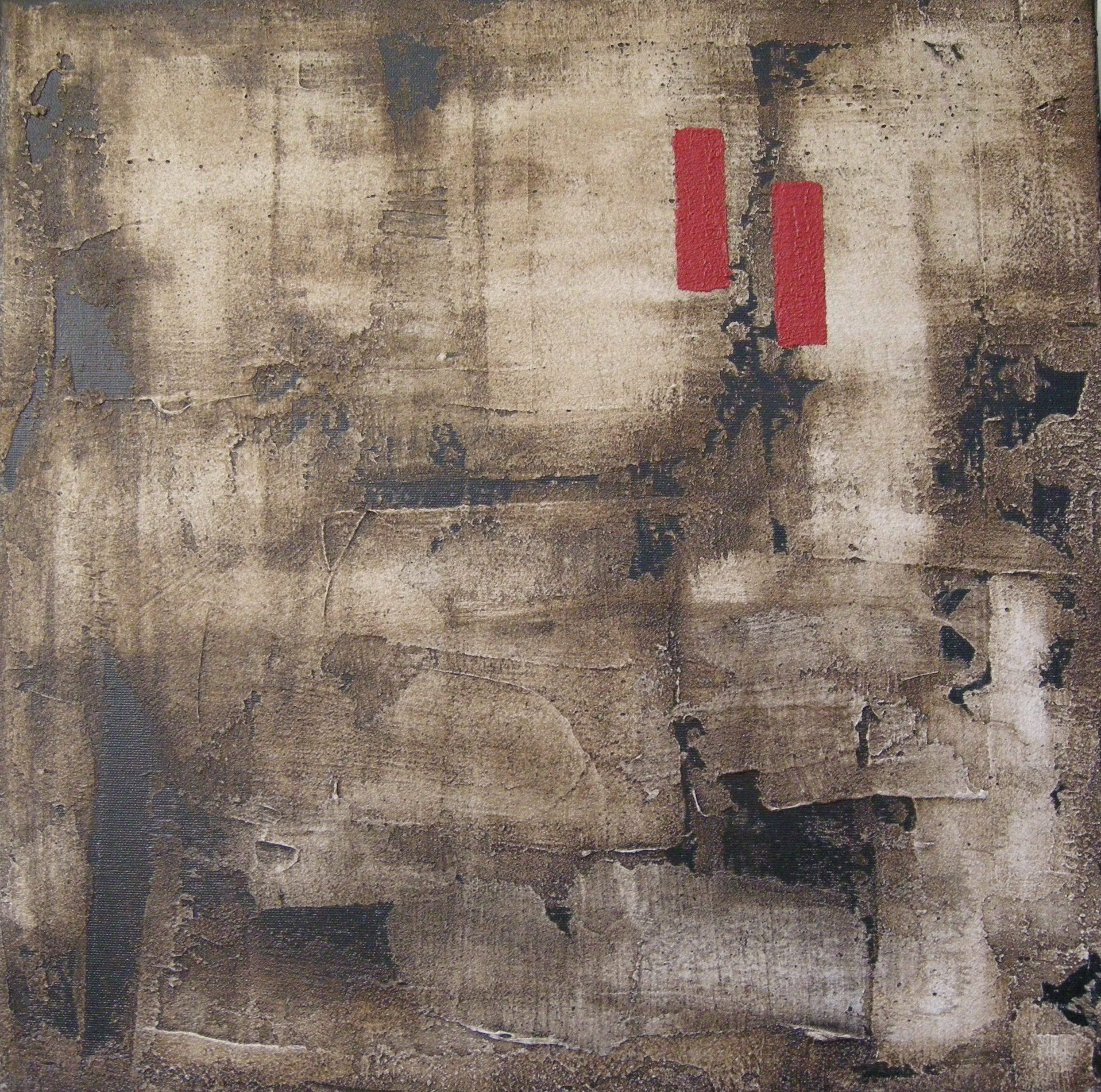 Rotes Fenster 2008 - 50x50