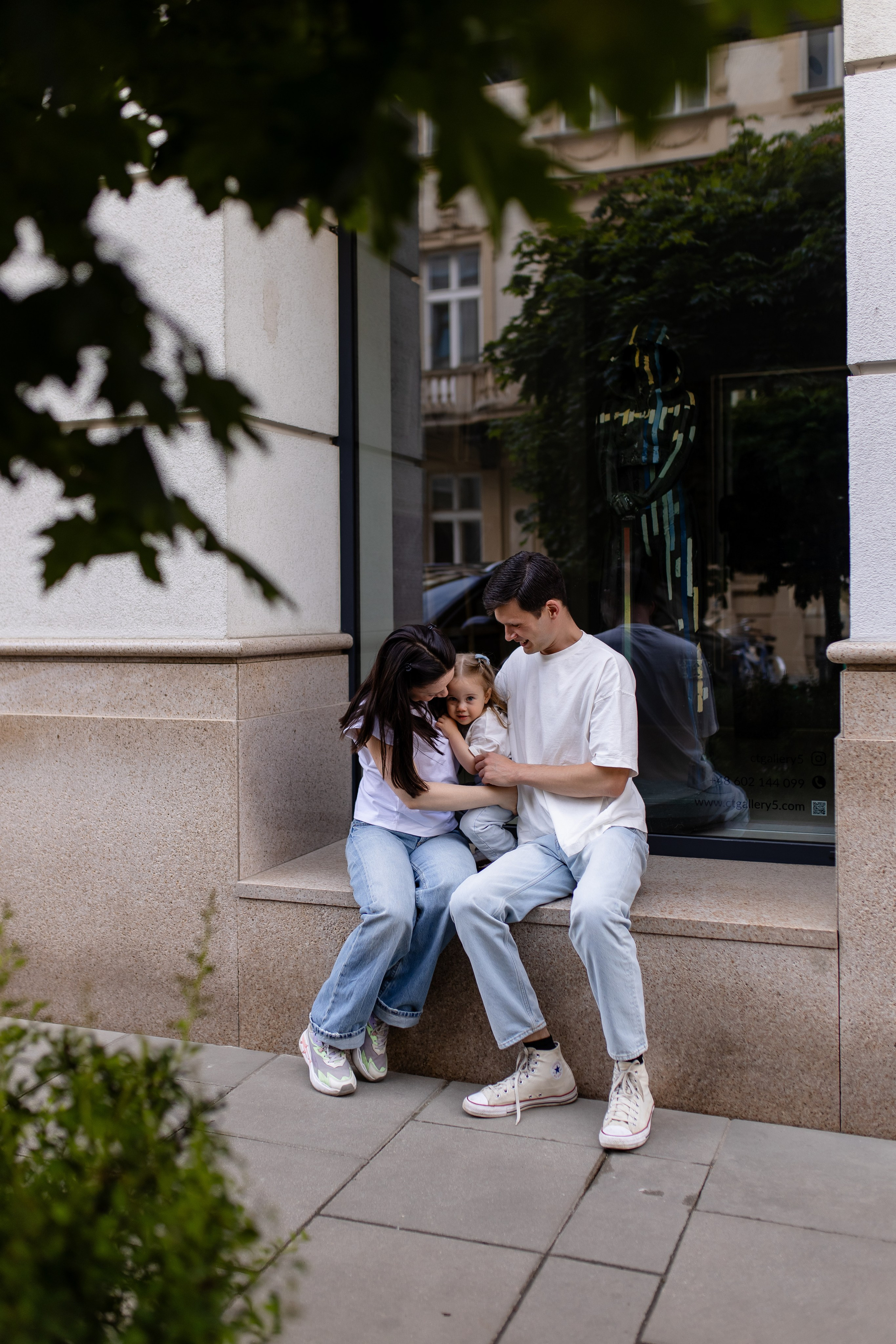 Денис+Настя+Єва. Весільний, сімейний фотограф Варшава