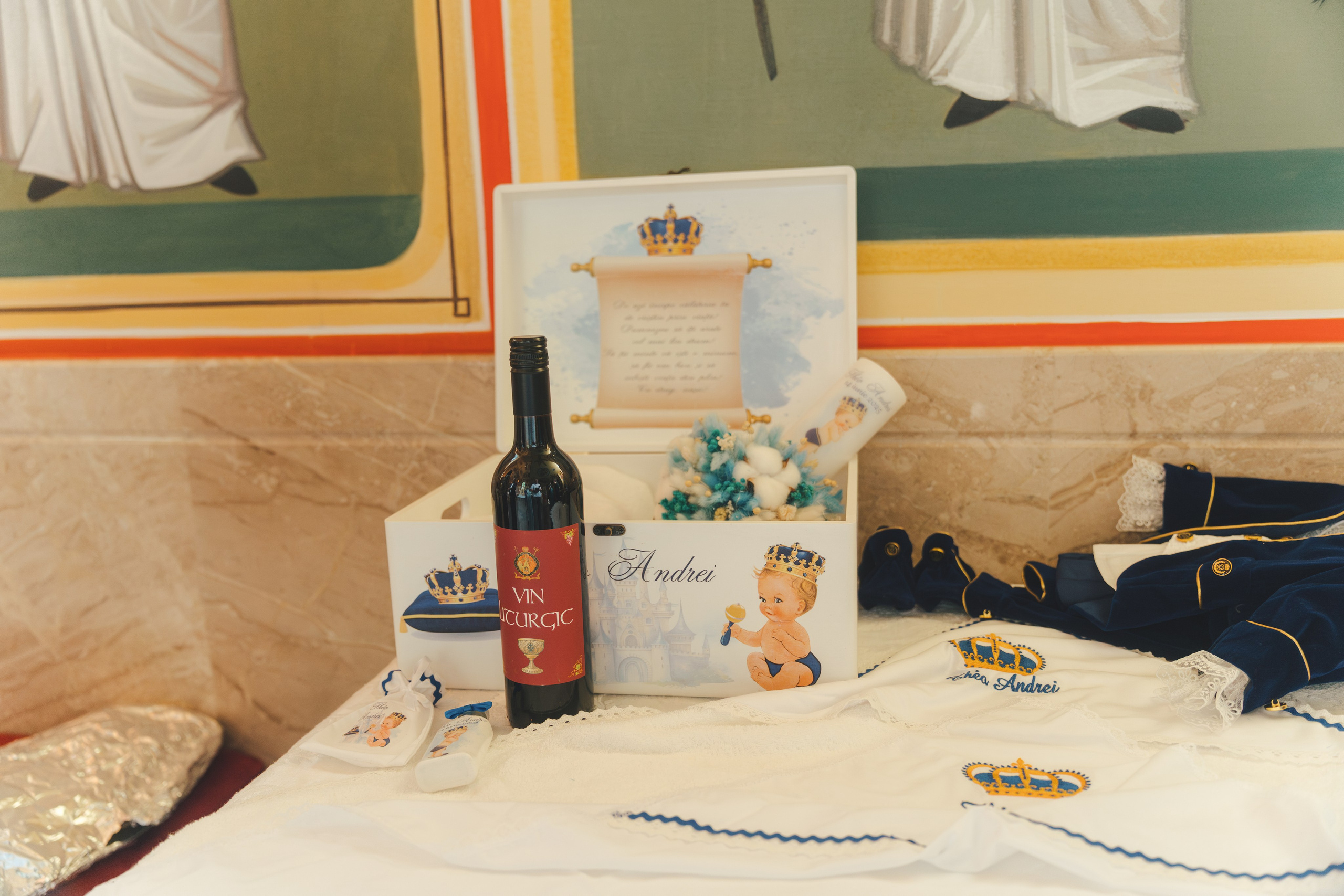 Théo Andrei`s Christening