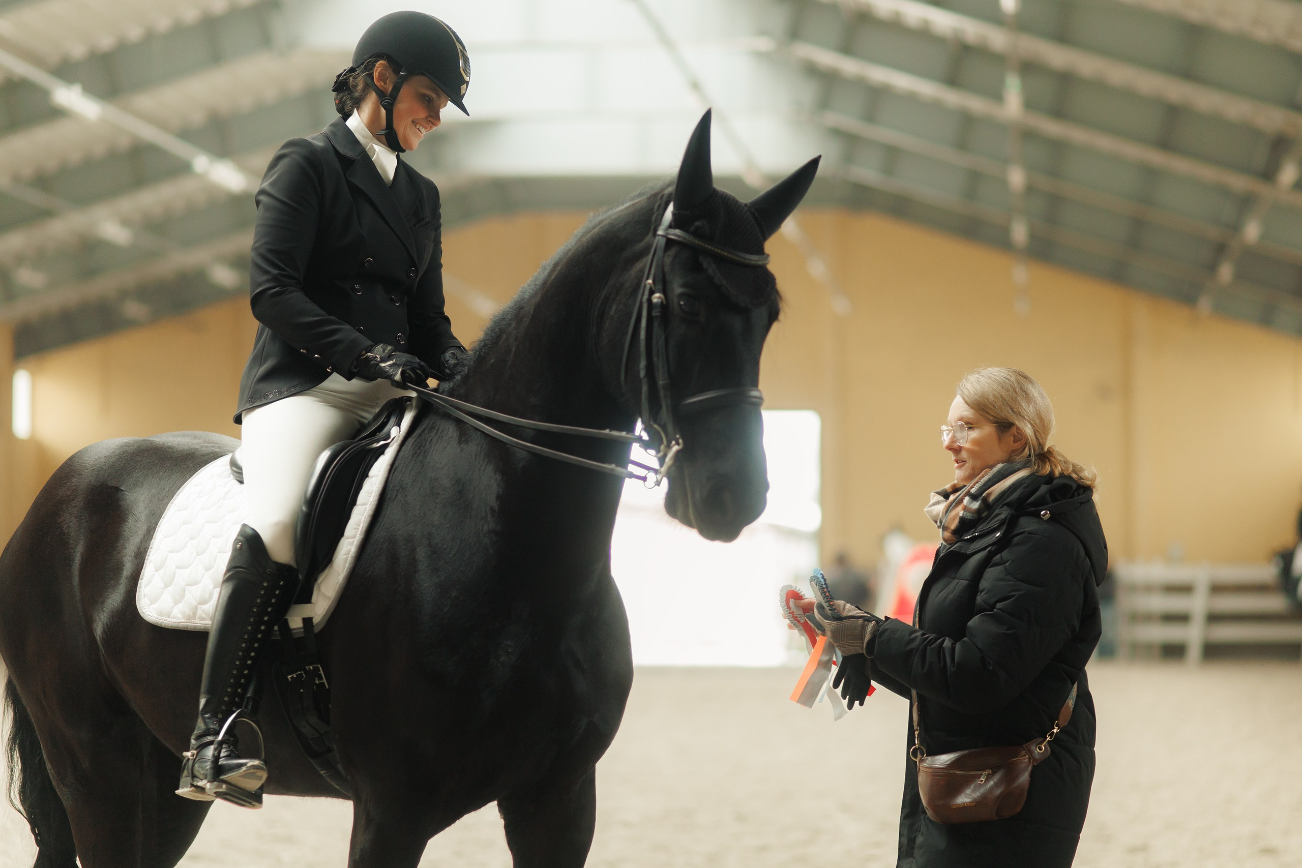 Partynice dressage \ feb'25. Kaja | fotograf we Wrocławiu | ludzie i psy