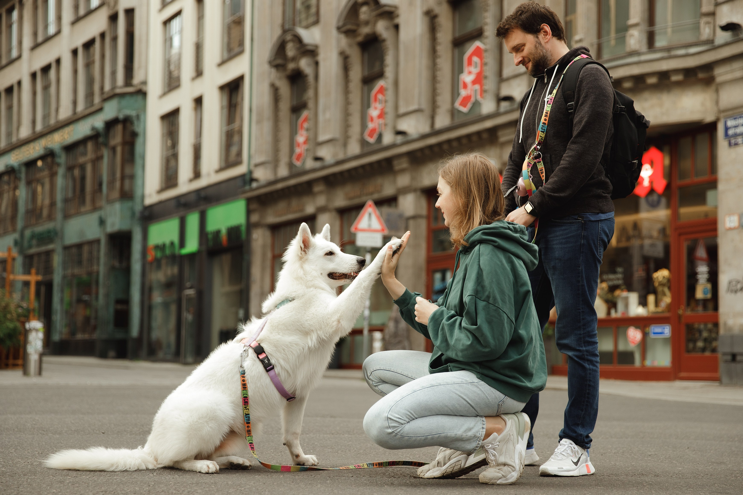 Astra in Leipzig. Kaja | fotograf we Wrocławiu | ludzie i psy