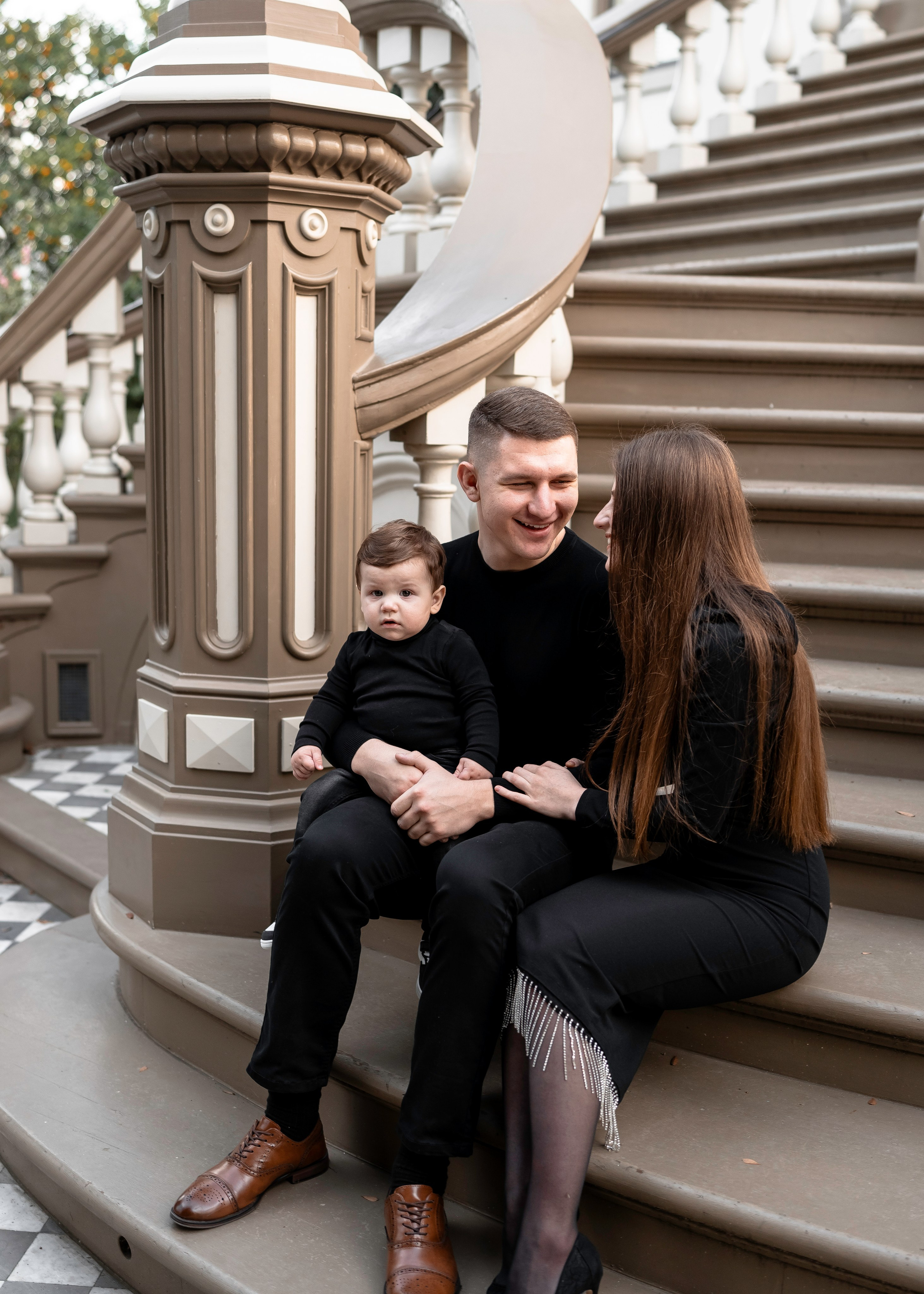 Artem, Nadia & Elisha. Family photographer in Sacramento | Sofia Pavenko