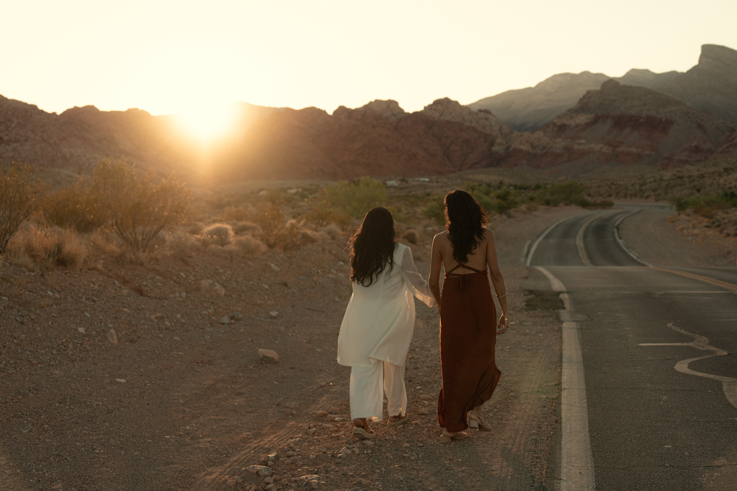 Liz&Fatima. Wedding & elopement photographer Viktoriya Kravtsov. Las Vegas