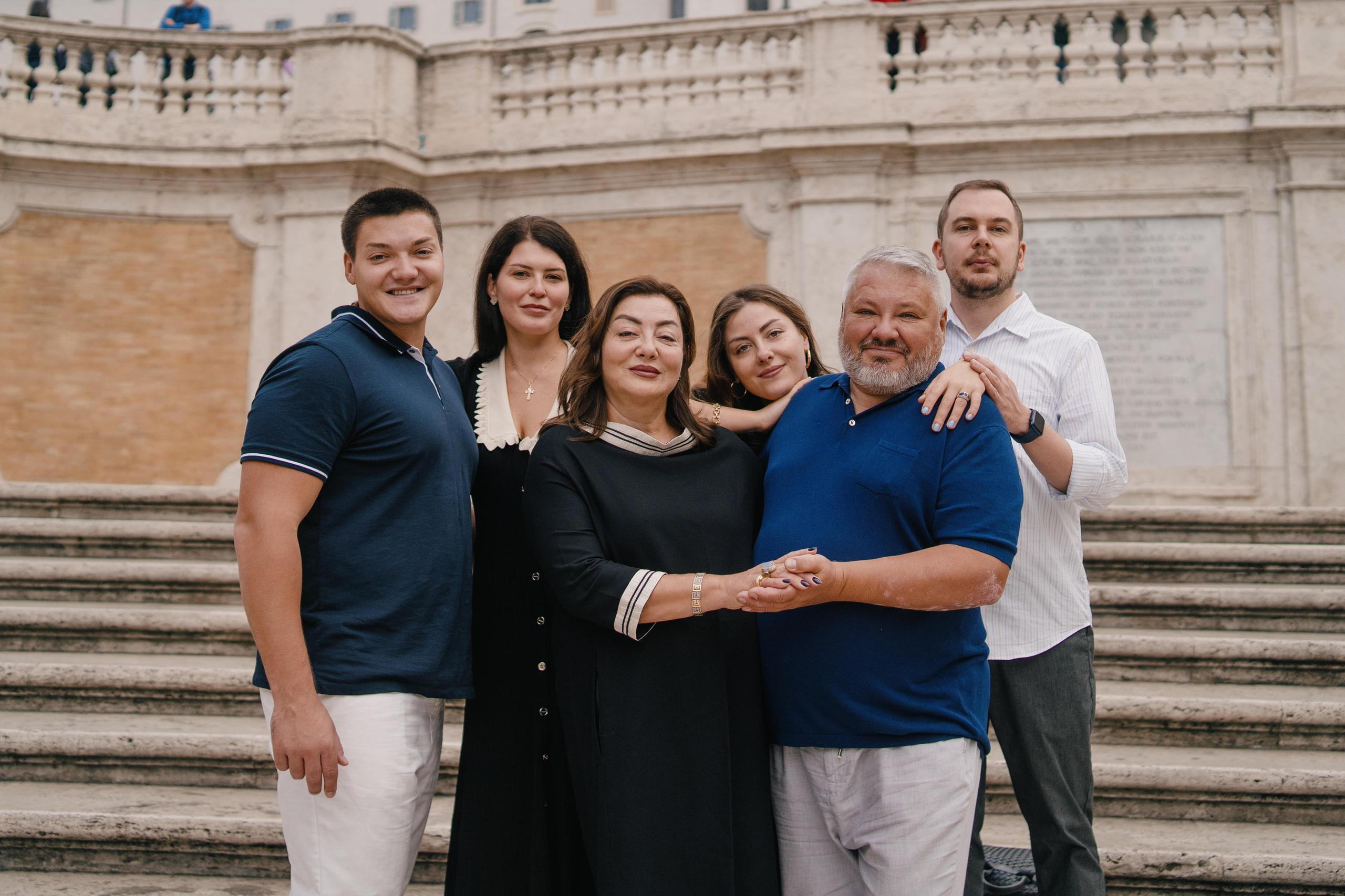 Family photoshoot. Photographer in Rome and Italy. Stas Varych