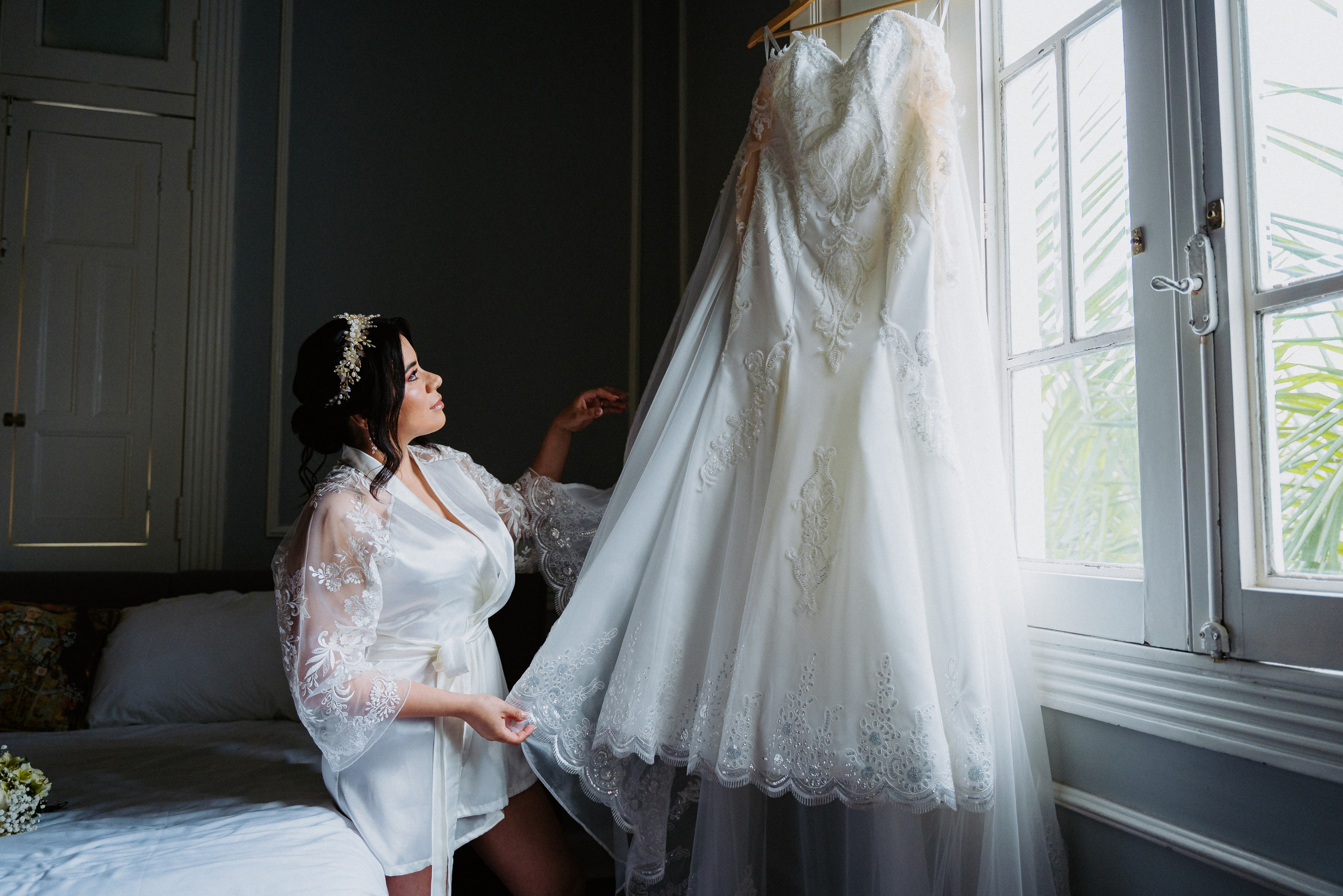 Perspectiva de la novia. Fotógrafo de Bodas en Lima | Ronhy Altamirano. Fotografía narrativa y cinematográfica para bodas, quinceañeras y eventos exclusivos