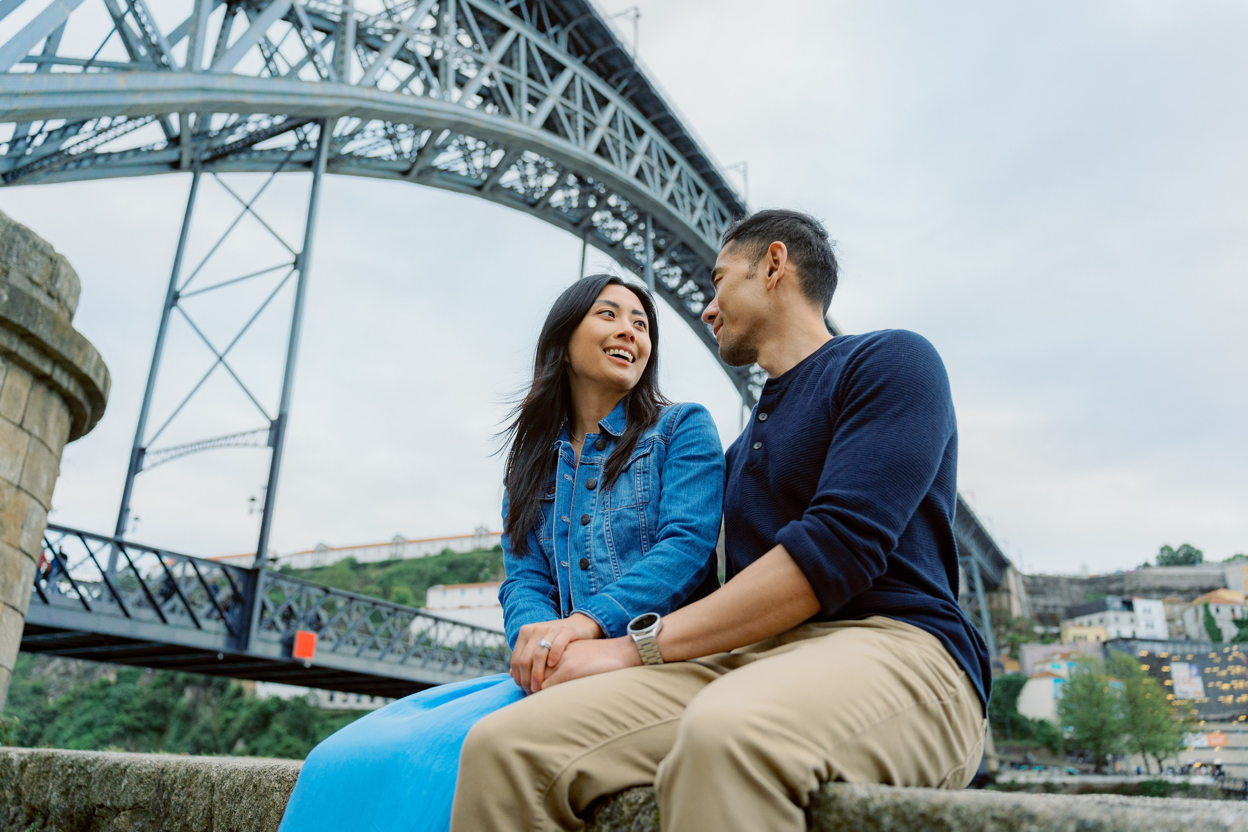 МИШЕЛЬ И ДАРАР В ПОРТУ. Фотограф в Португалии Полина Готовая