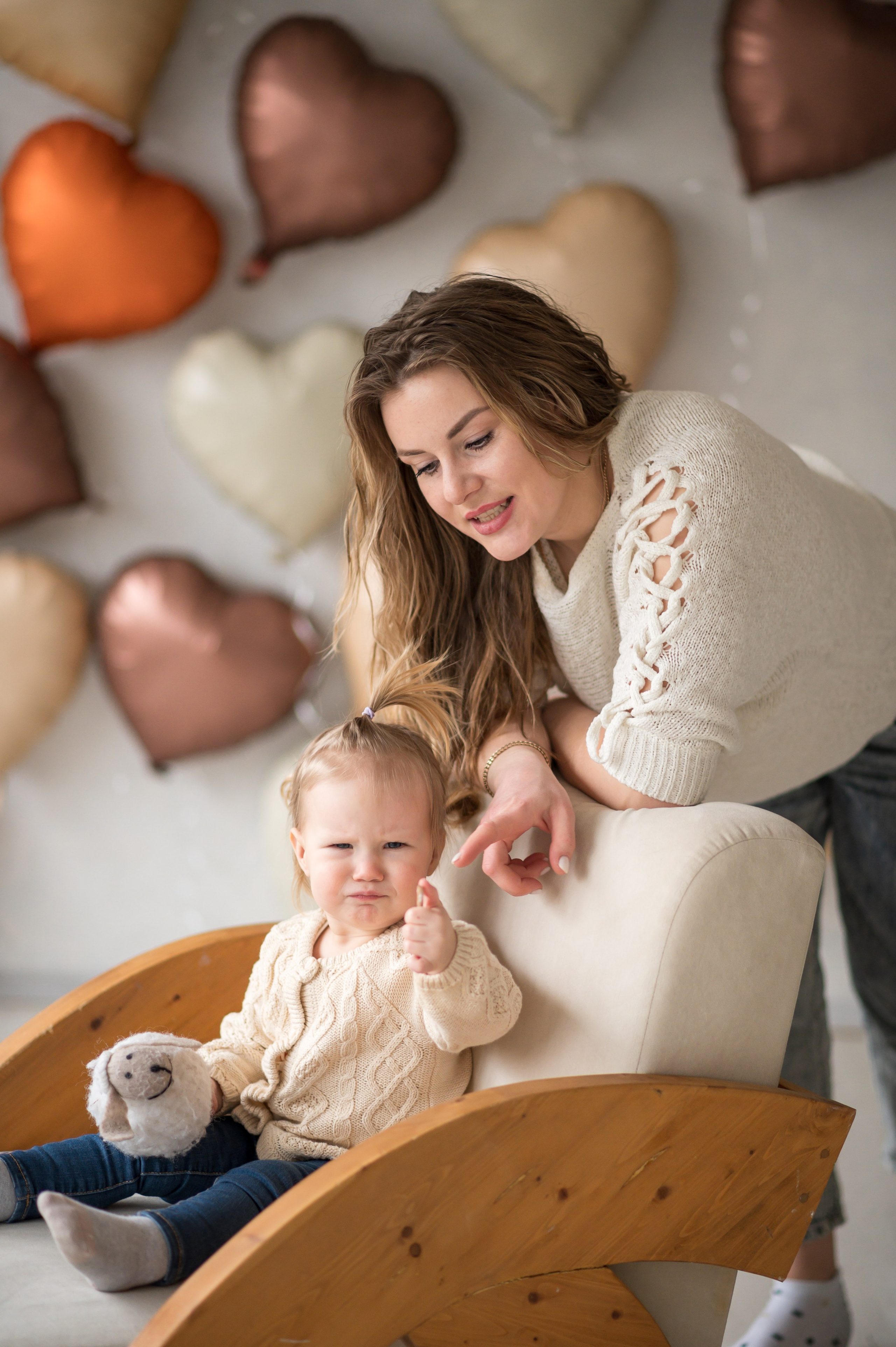 Семейная фотосессия в студии. Семейный и детский фотограф в Минске Надежда Савицкая
