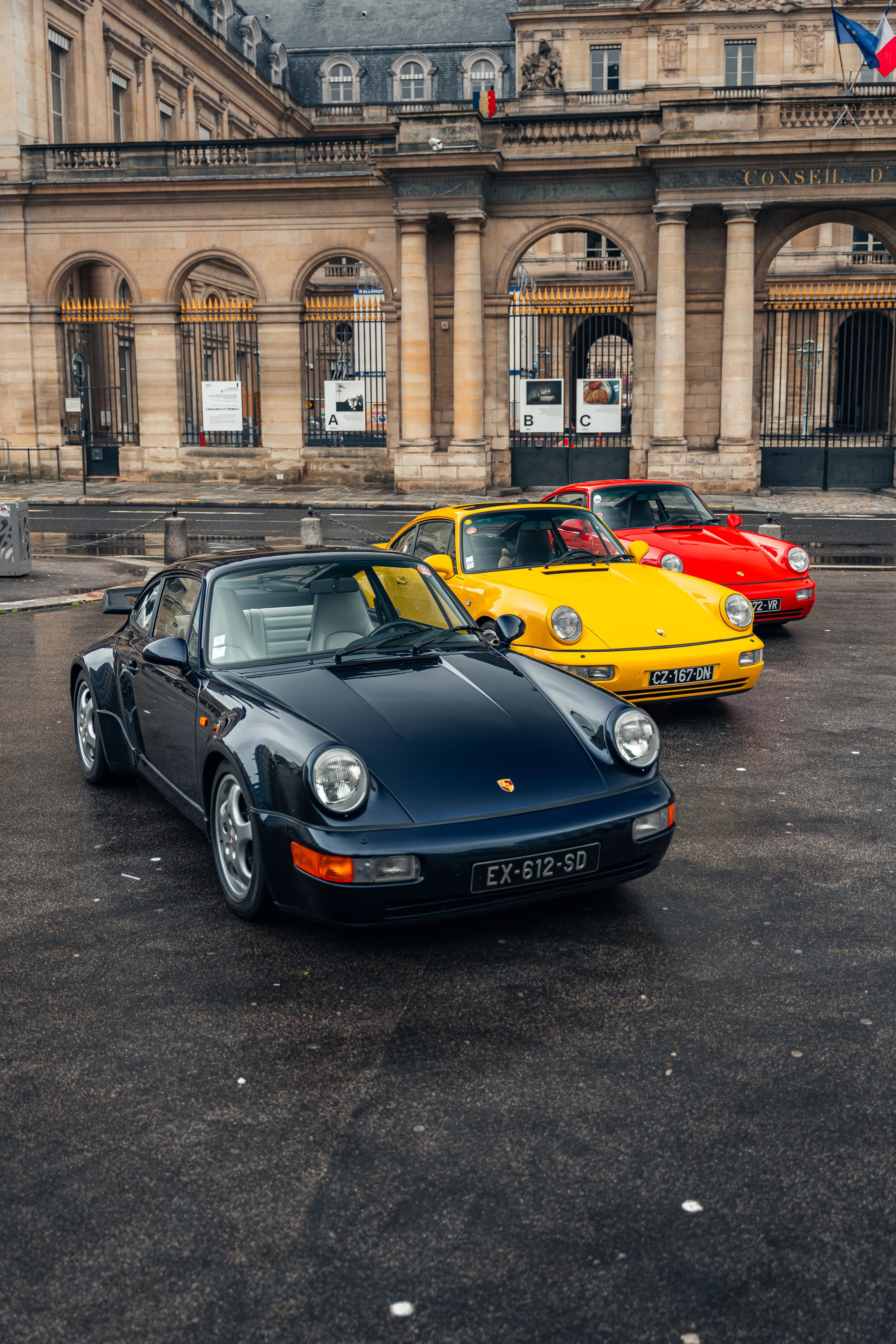 Porsches 964 Turbo. Photographer in Paris — Vitalii Motruk