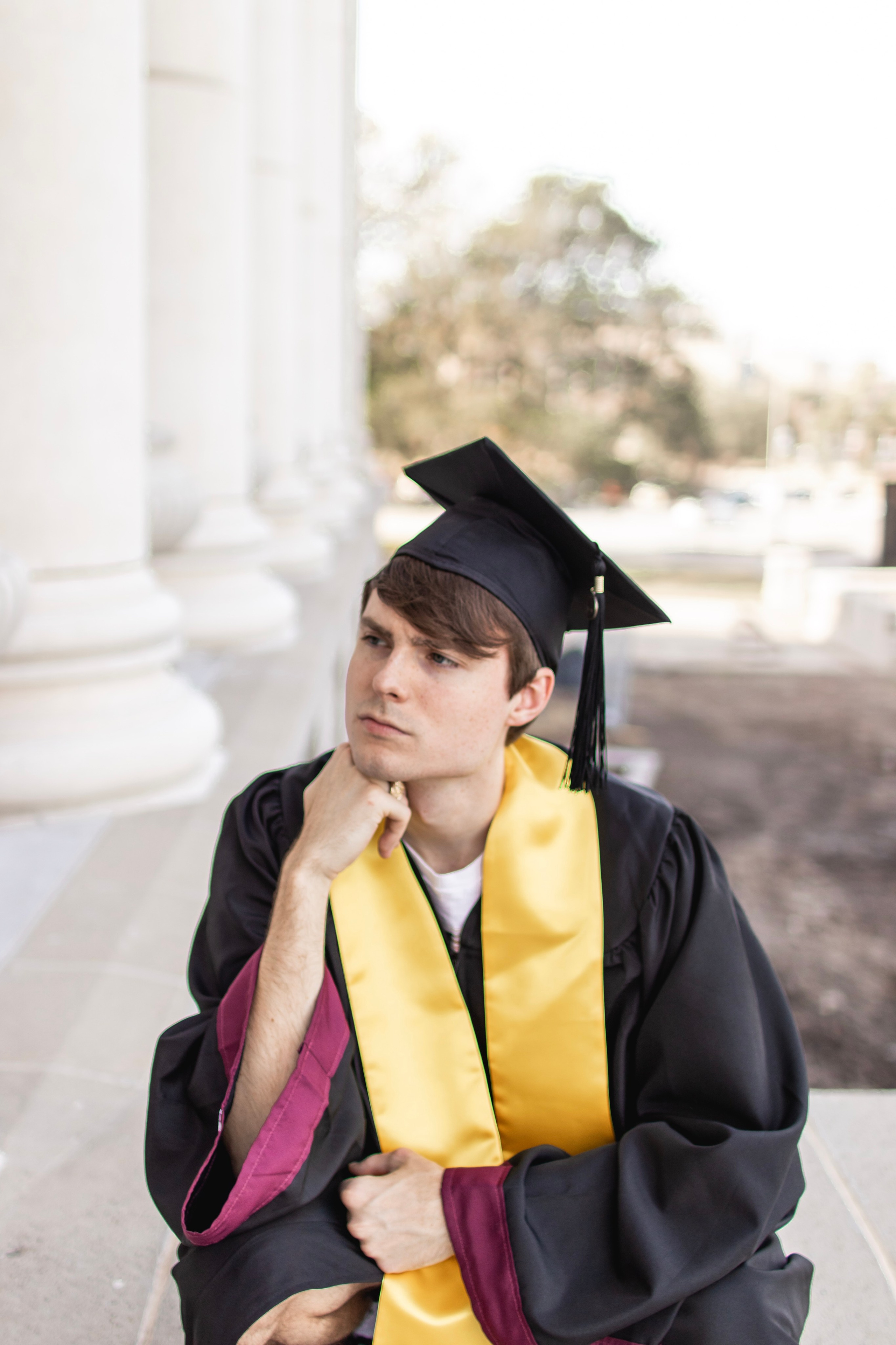 Tyler’s senior photoshoot at Texas A&M University