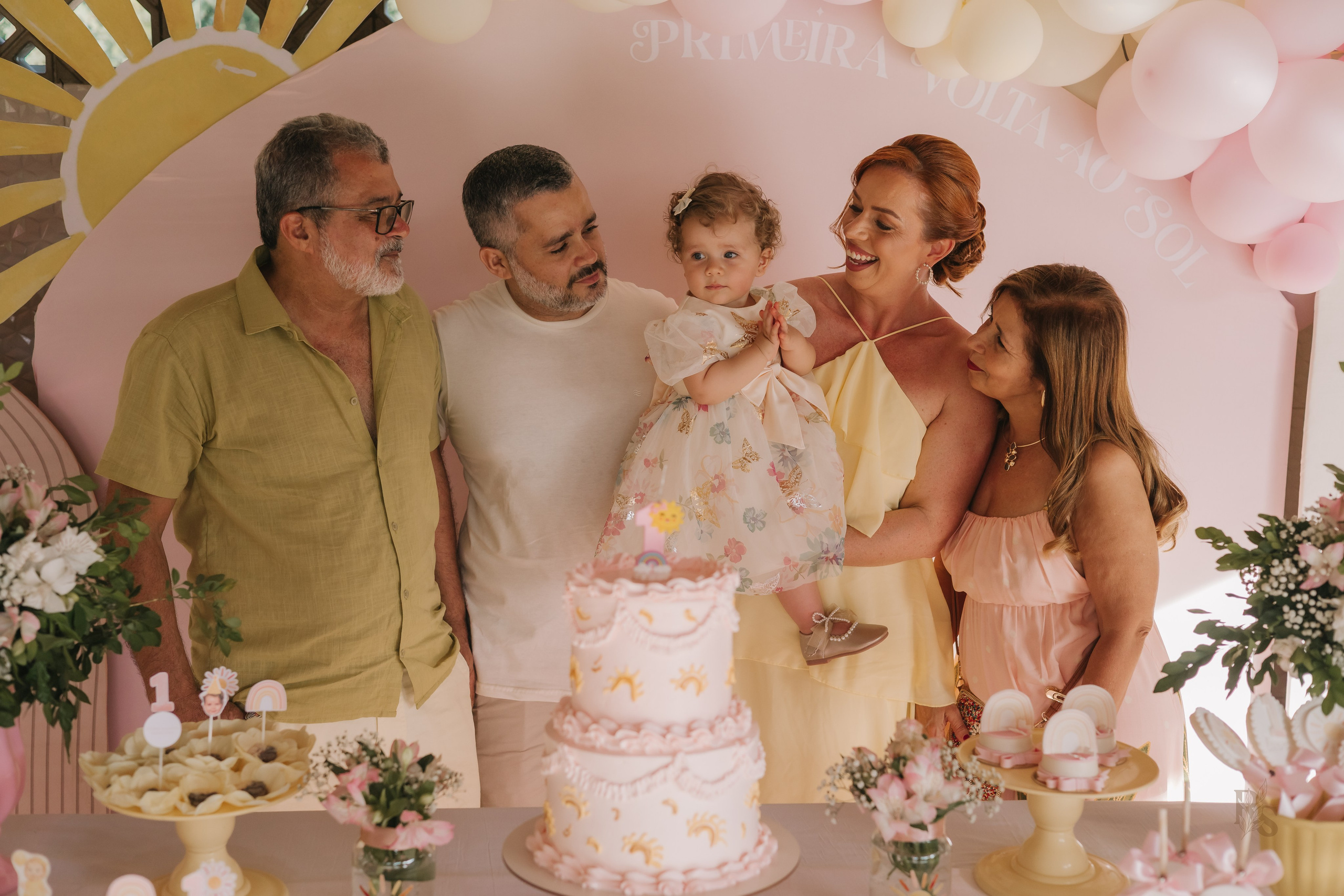 Aurora — 1 ano. Fotógrafo Richard Silvestre — Casamentos na Bahia