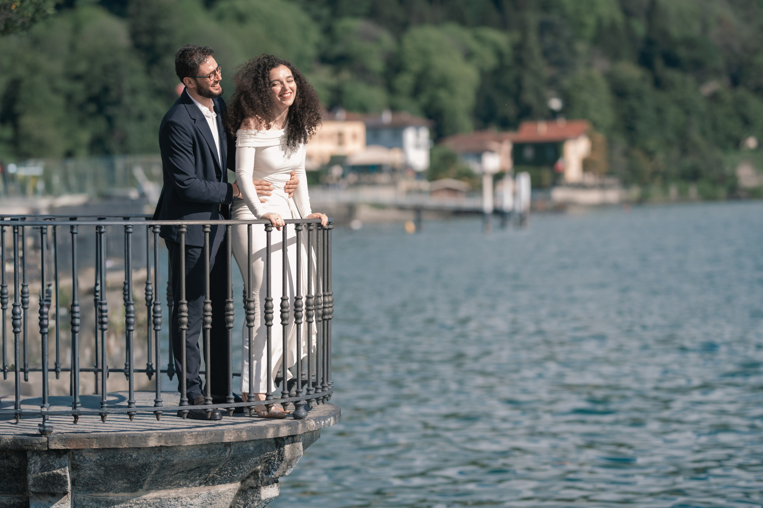 Yesmine & Temim. Fotografo matrimonio Lago di Como Ferrari Media Production