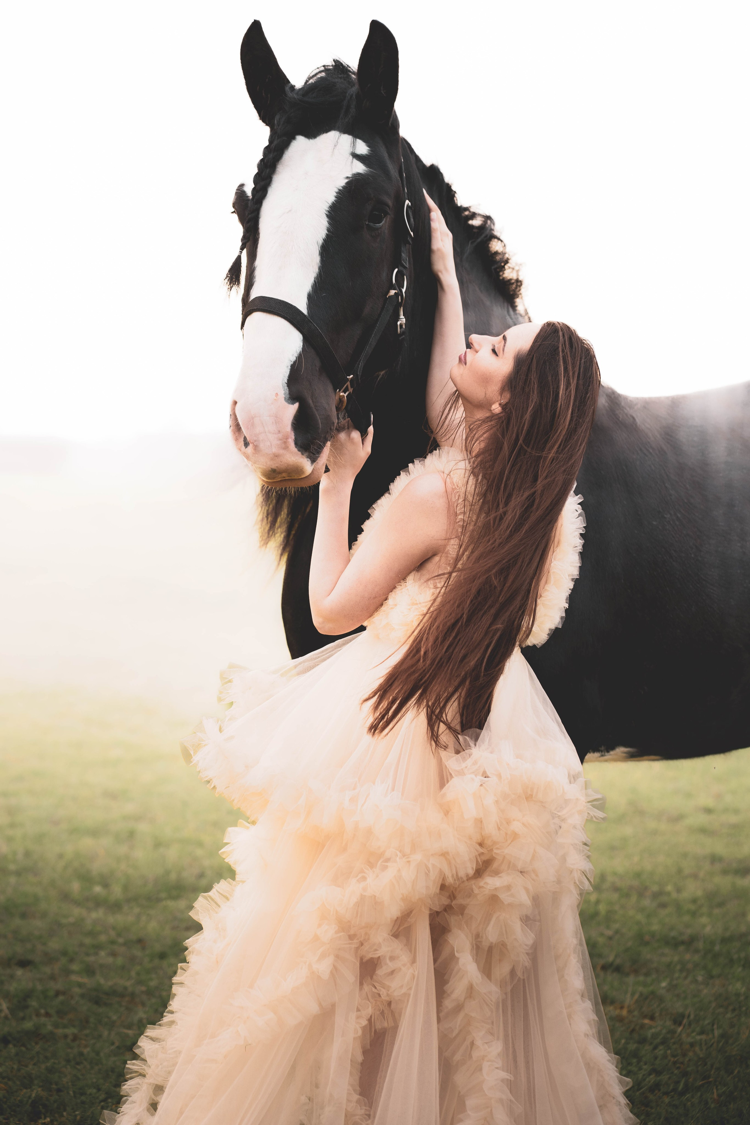 Dominika su žirgu. Fotografija — Olga Bojarin