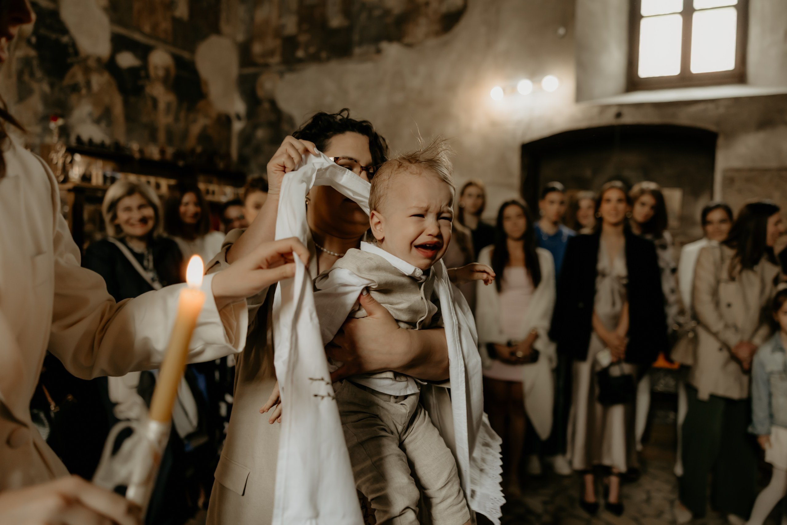 Uroševo krštenje. Family and children photographer in Belgrade Milja Ciric