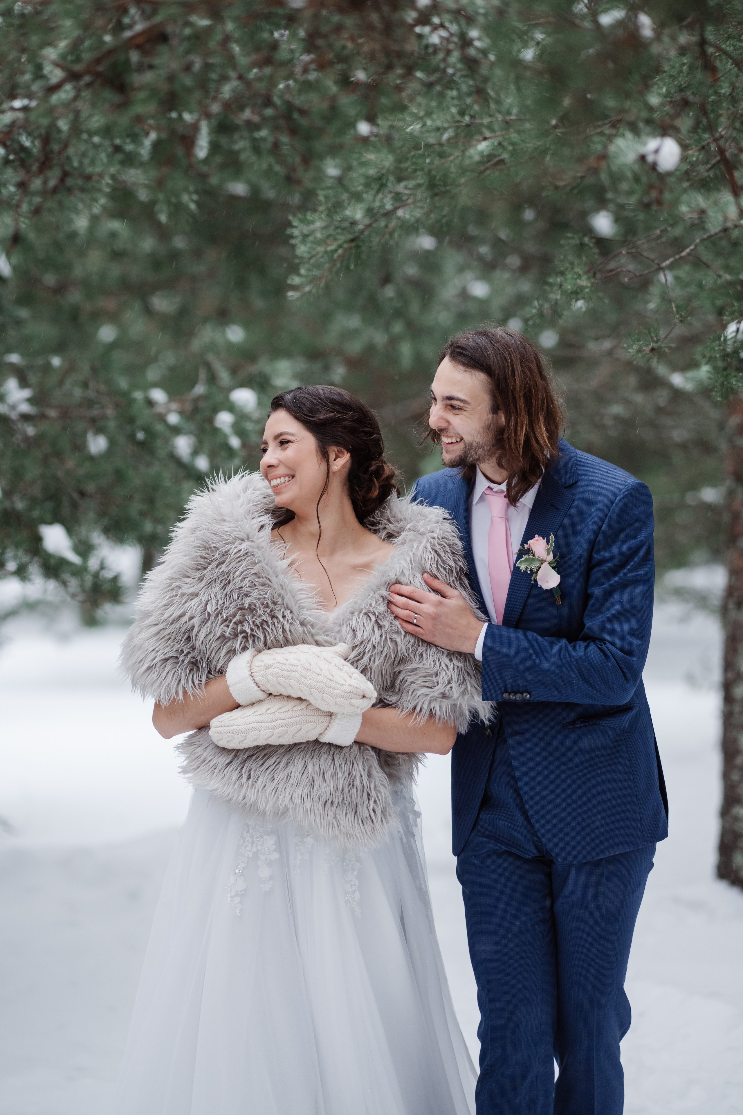 Winter bryllup. Bryllupsfotograf i hele Norge
