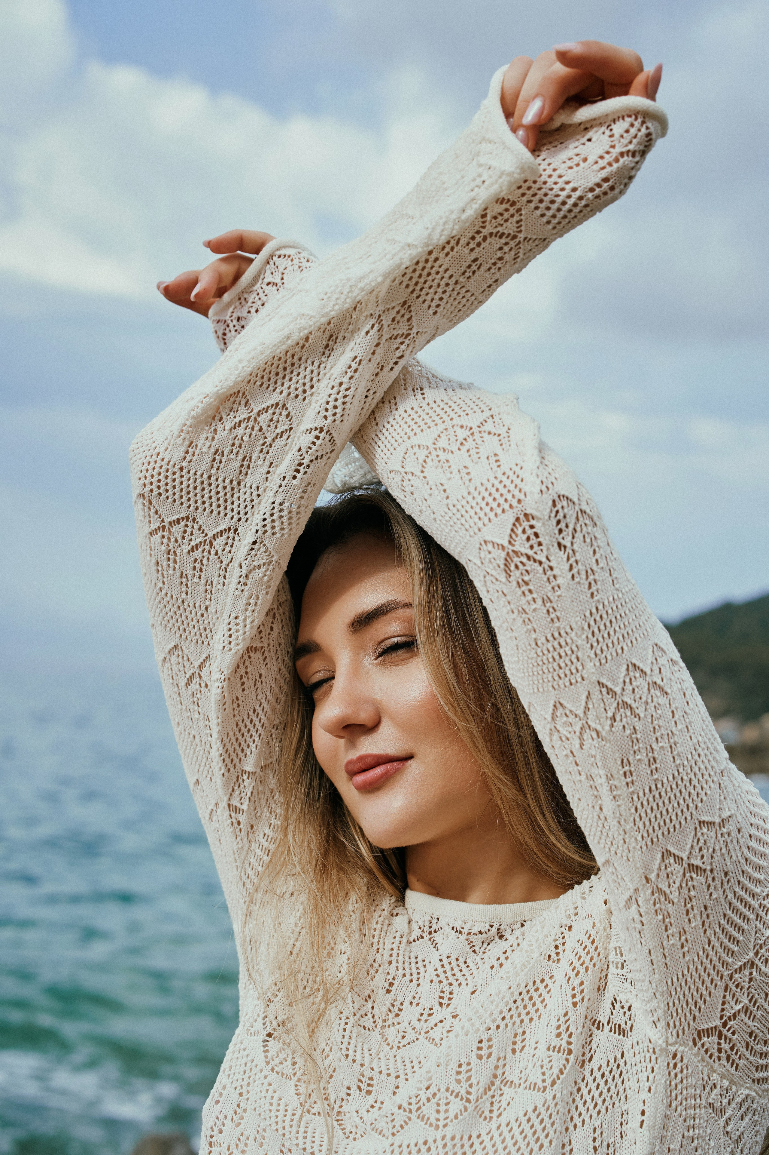 Пляж. Кристина. Фотограф в Барселоне Жанна Захарченко