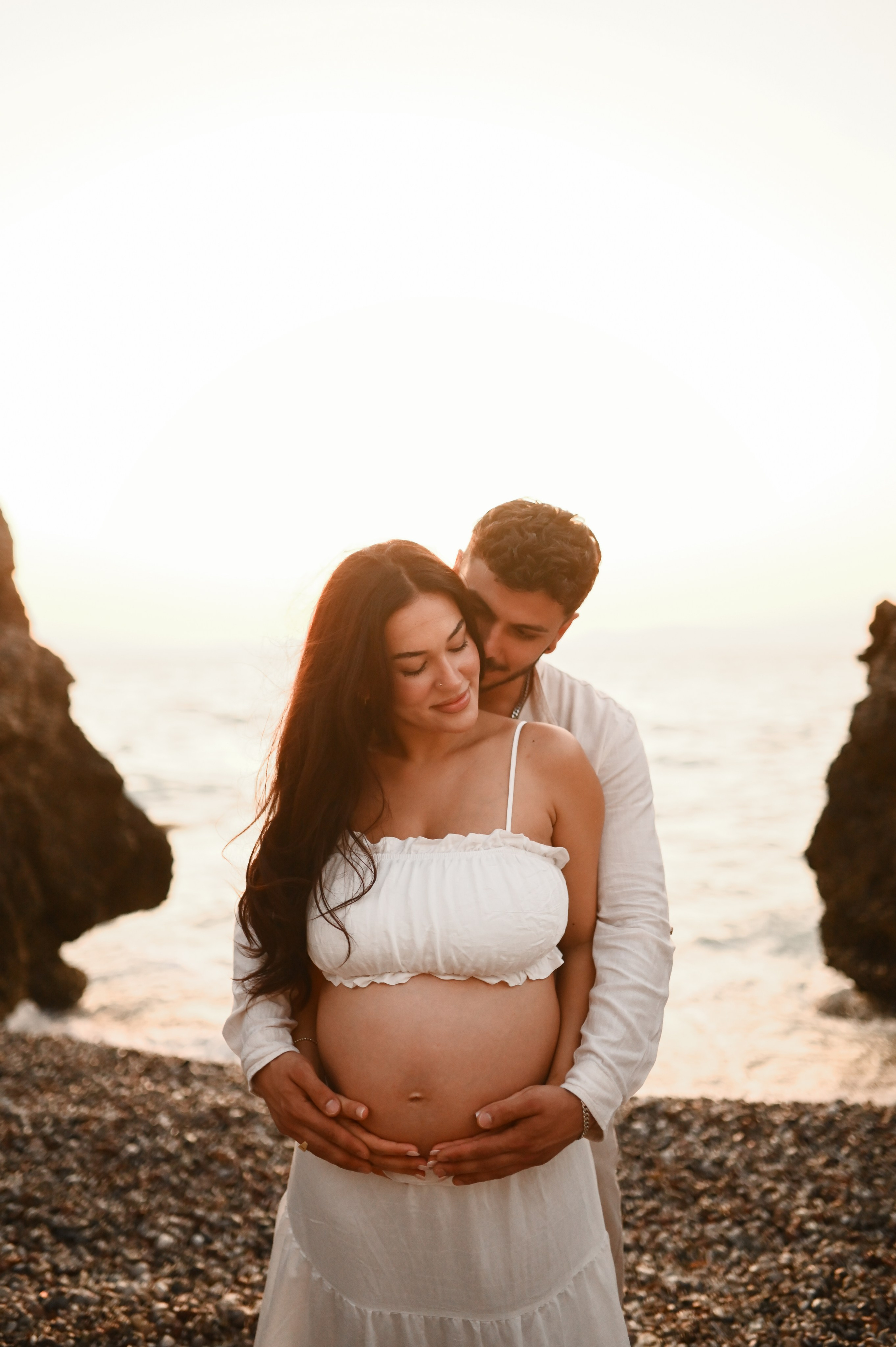 Maternity Photoshoot in Rhodes. Photographer in Rhodes Island