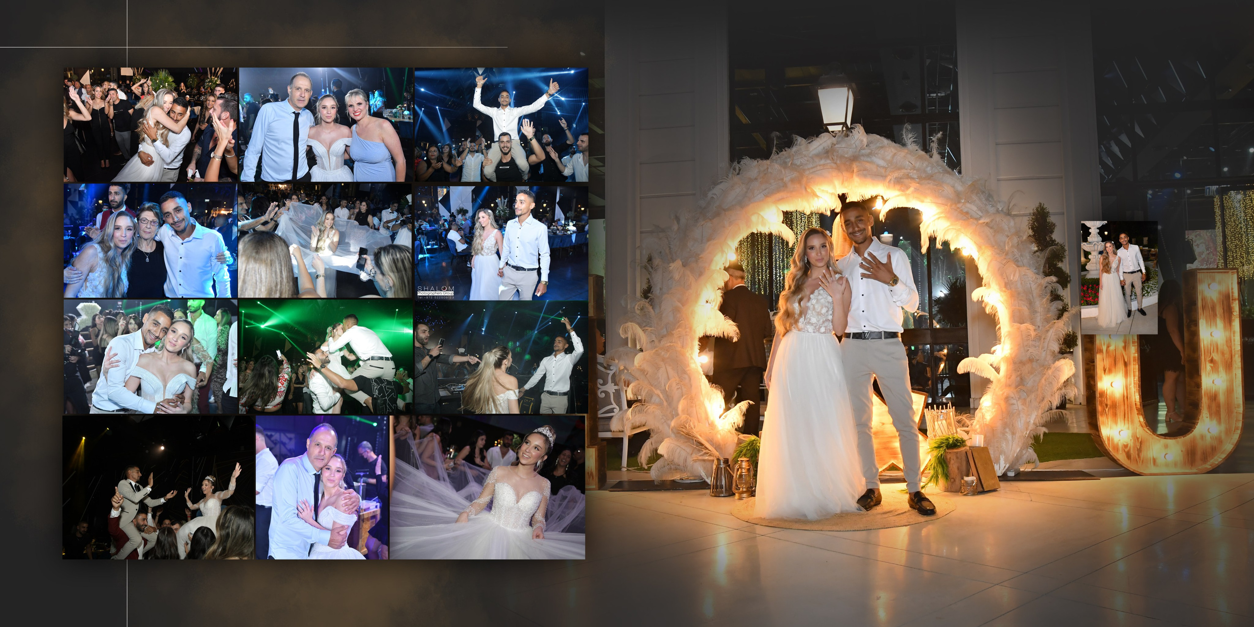 Hila & Udi. Wedding and events photographers Studio Shalom