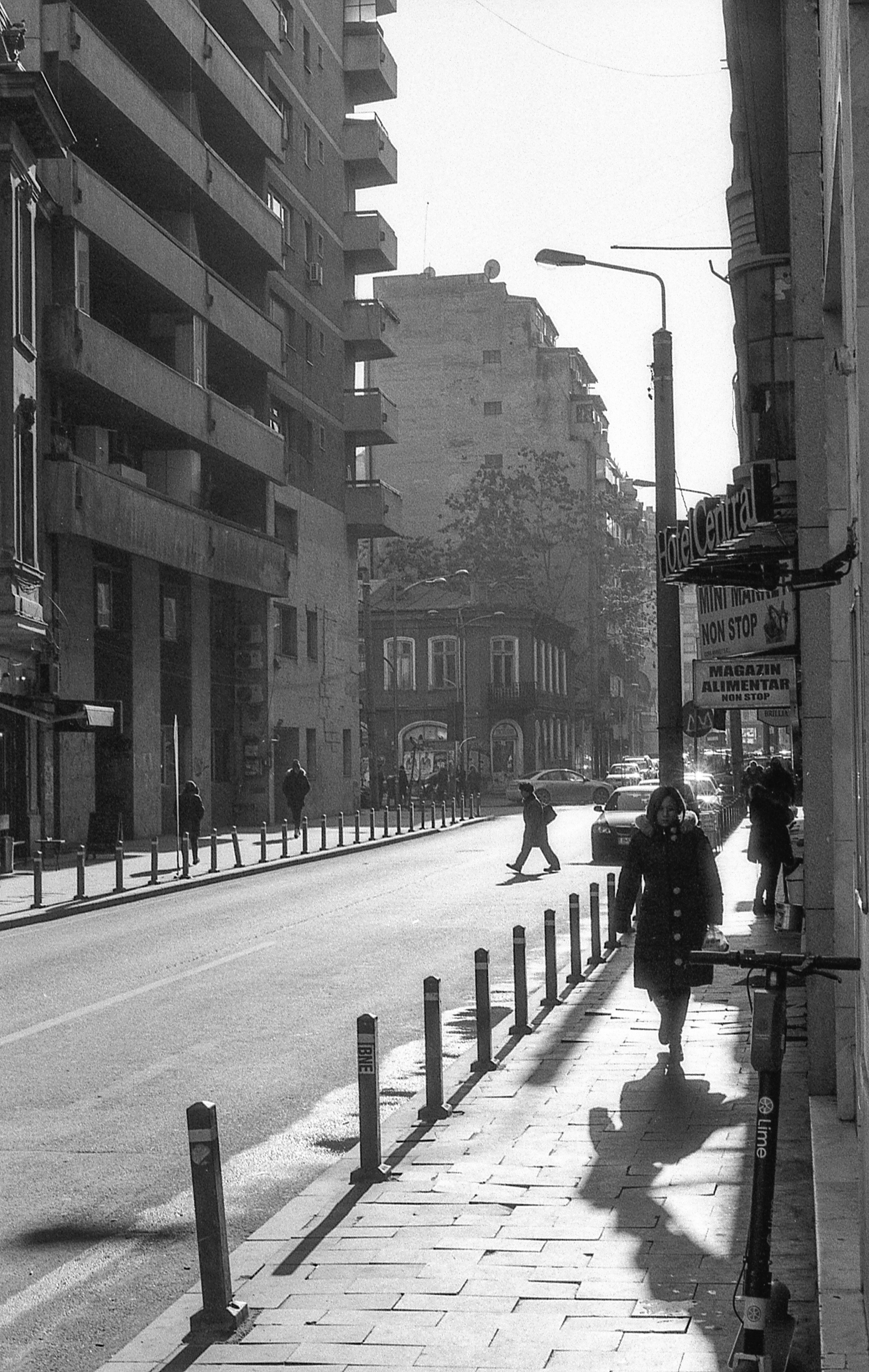 B&W Street. Humanistic street photographer in Bucharest