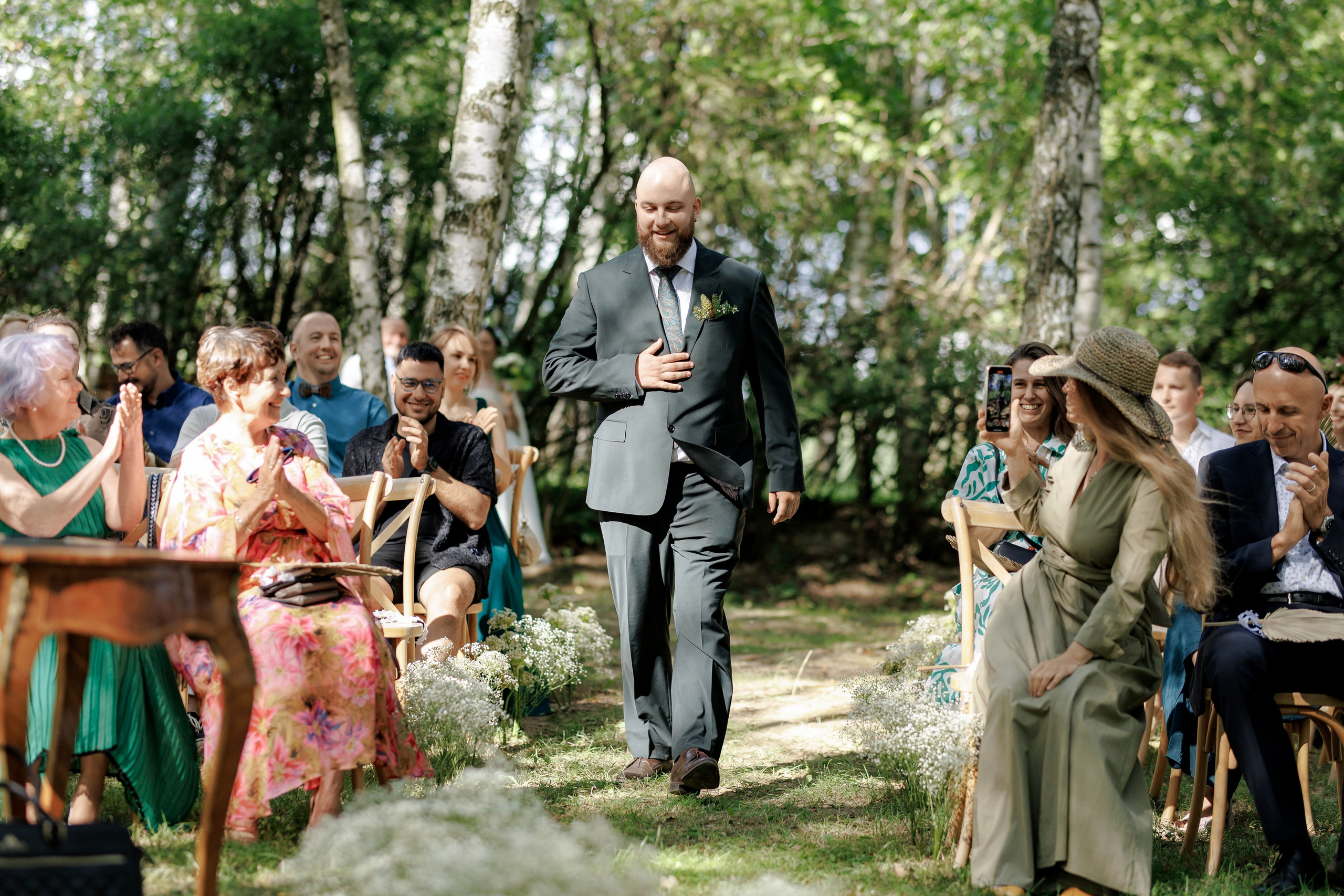 Janina & Wladek. Dworzyszcze Wola. 23.07.2025. Fotograf ślubny i rodzinny w Krakowie Yana Klymova