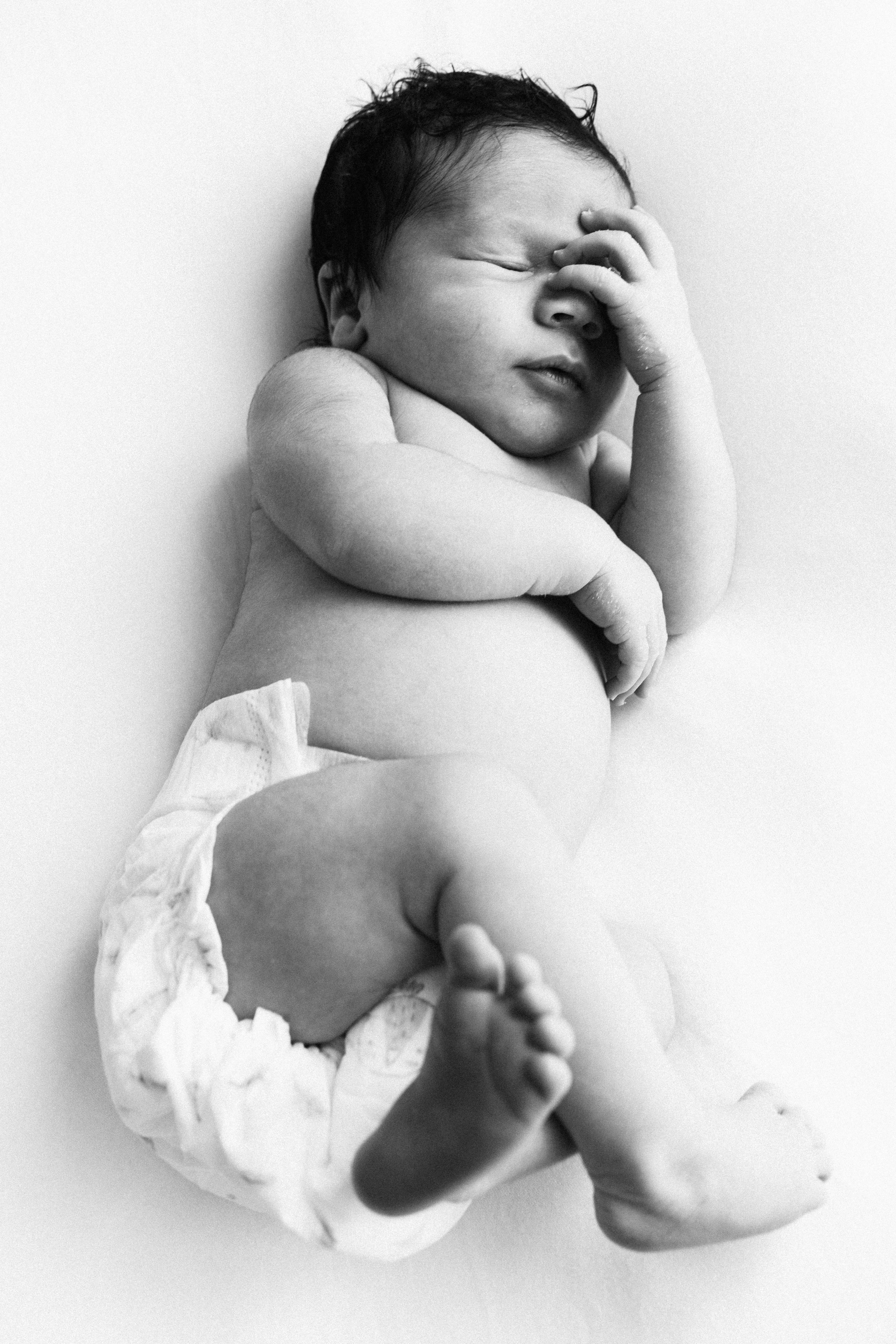 Lifestyle newborn. Los Angeles maternity, boudoir and family photographer
