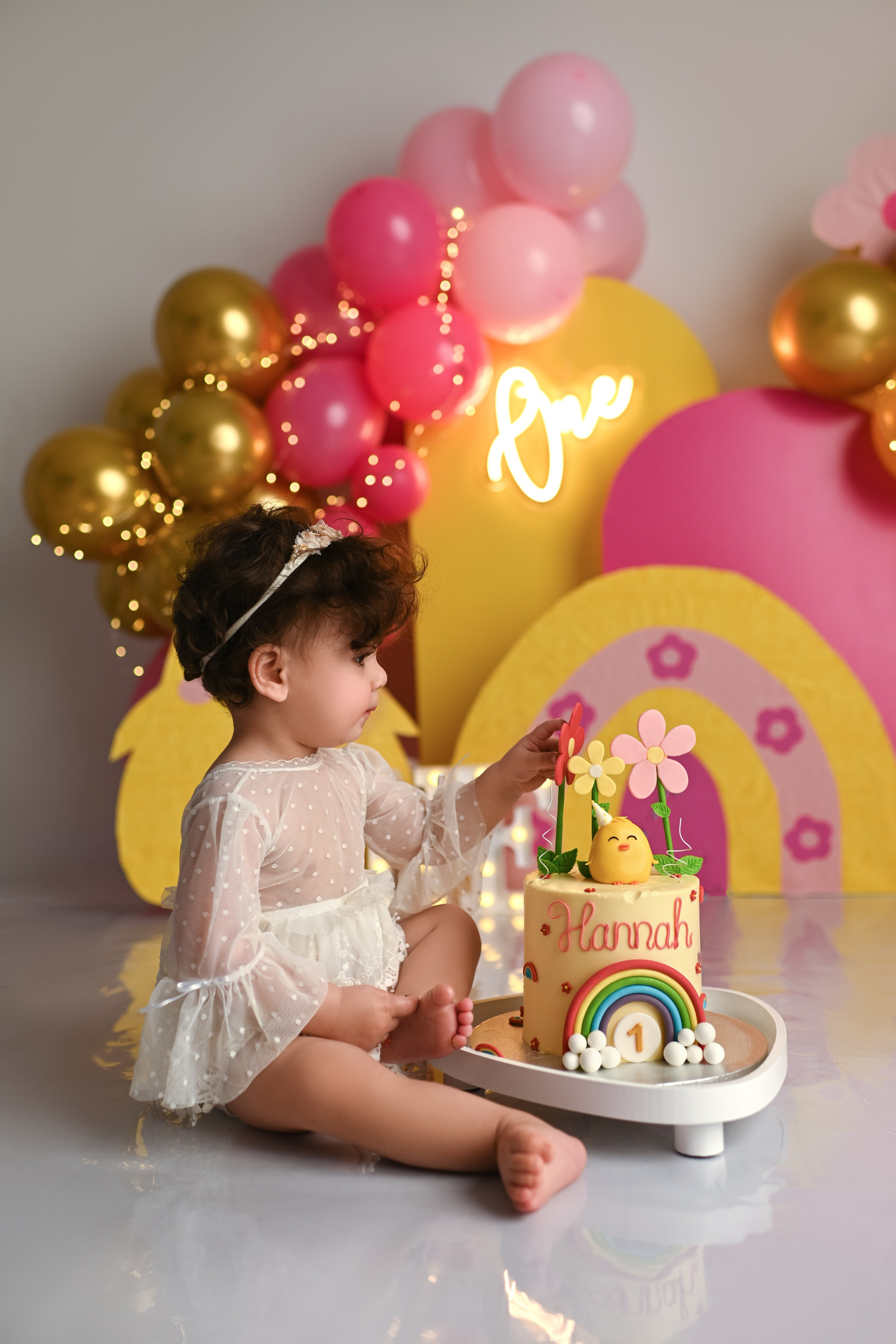 Cake Smash Fotoshooting zum ersten, zweiten Geburtstag. Neugeborene, Baby Fotografin in Düren (NRW) - Vitalina Unruh