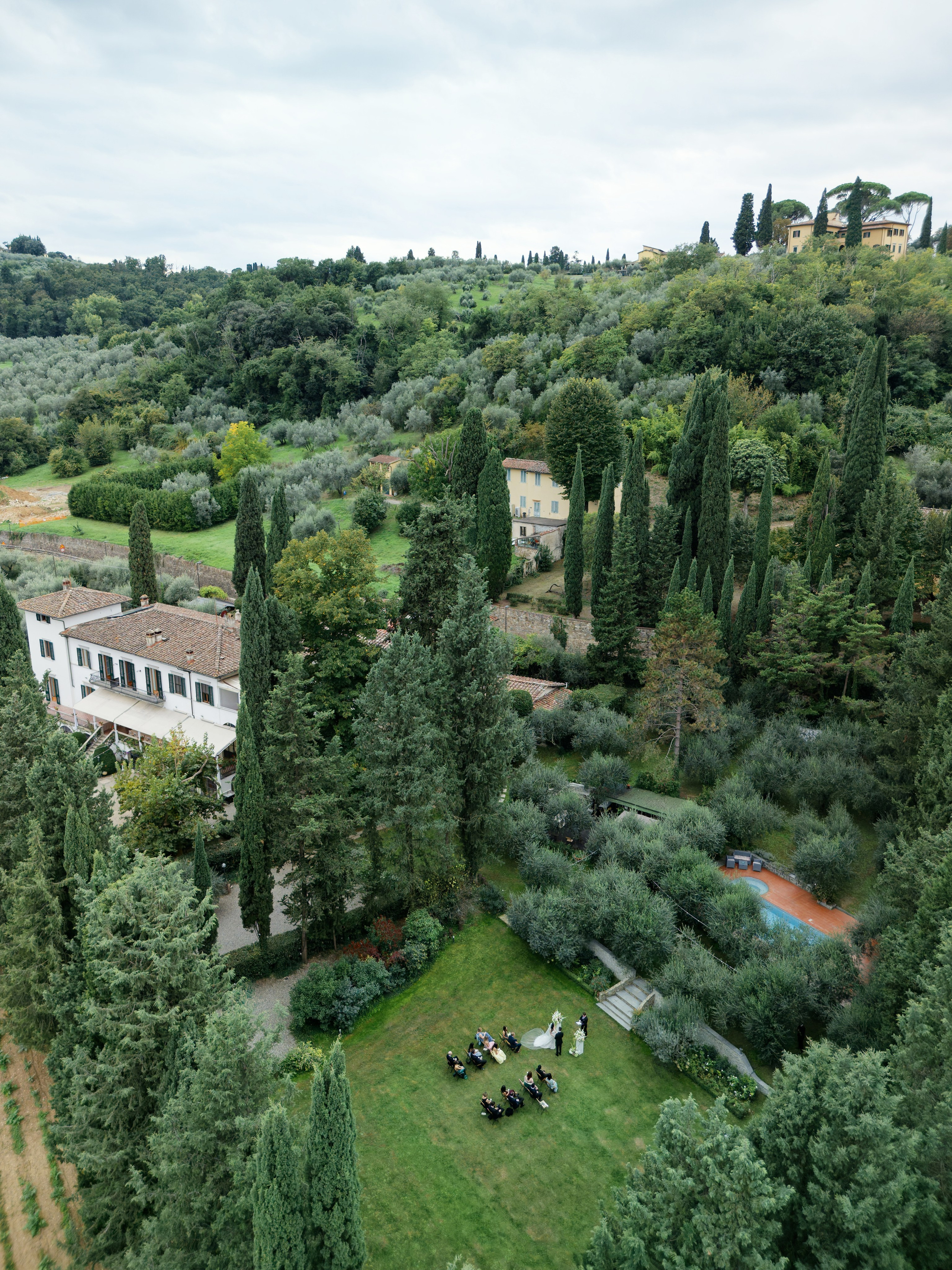 Wedding at Villa Merlo Nero, Florence