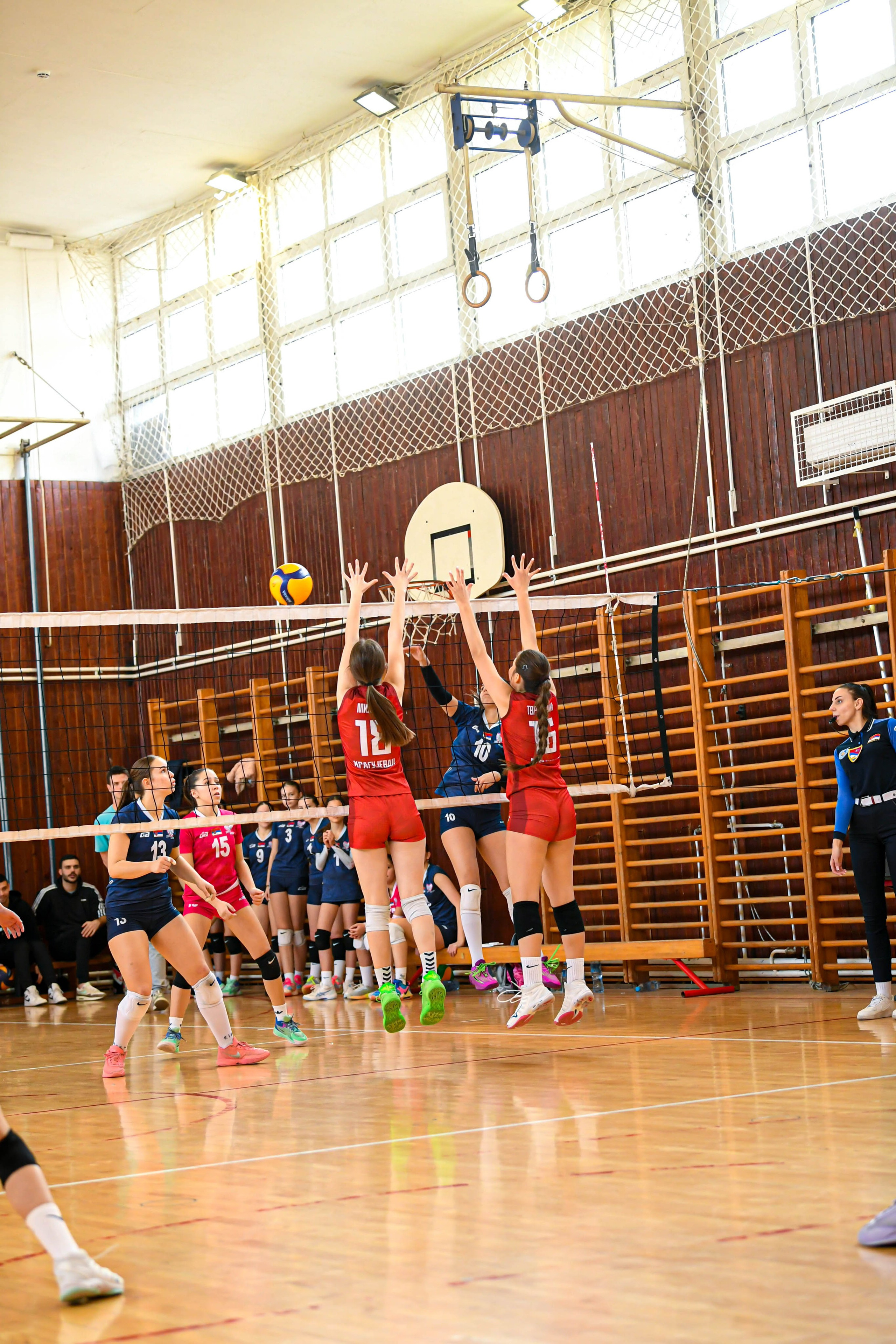 Odbojka 22.03.  Radnicki KG — BlockVolley JAG. Foto Simic Jagodina