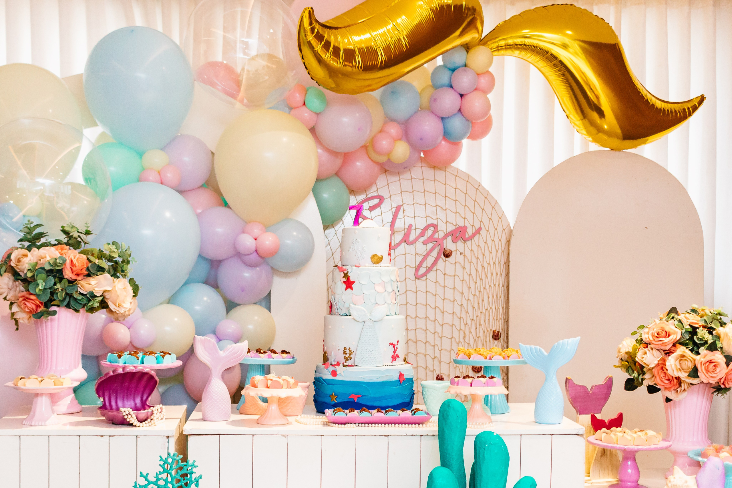 Eliza — Aniversário 7 anos. Principal