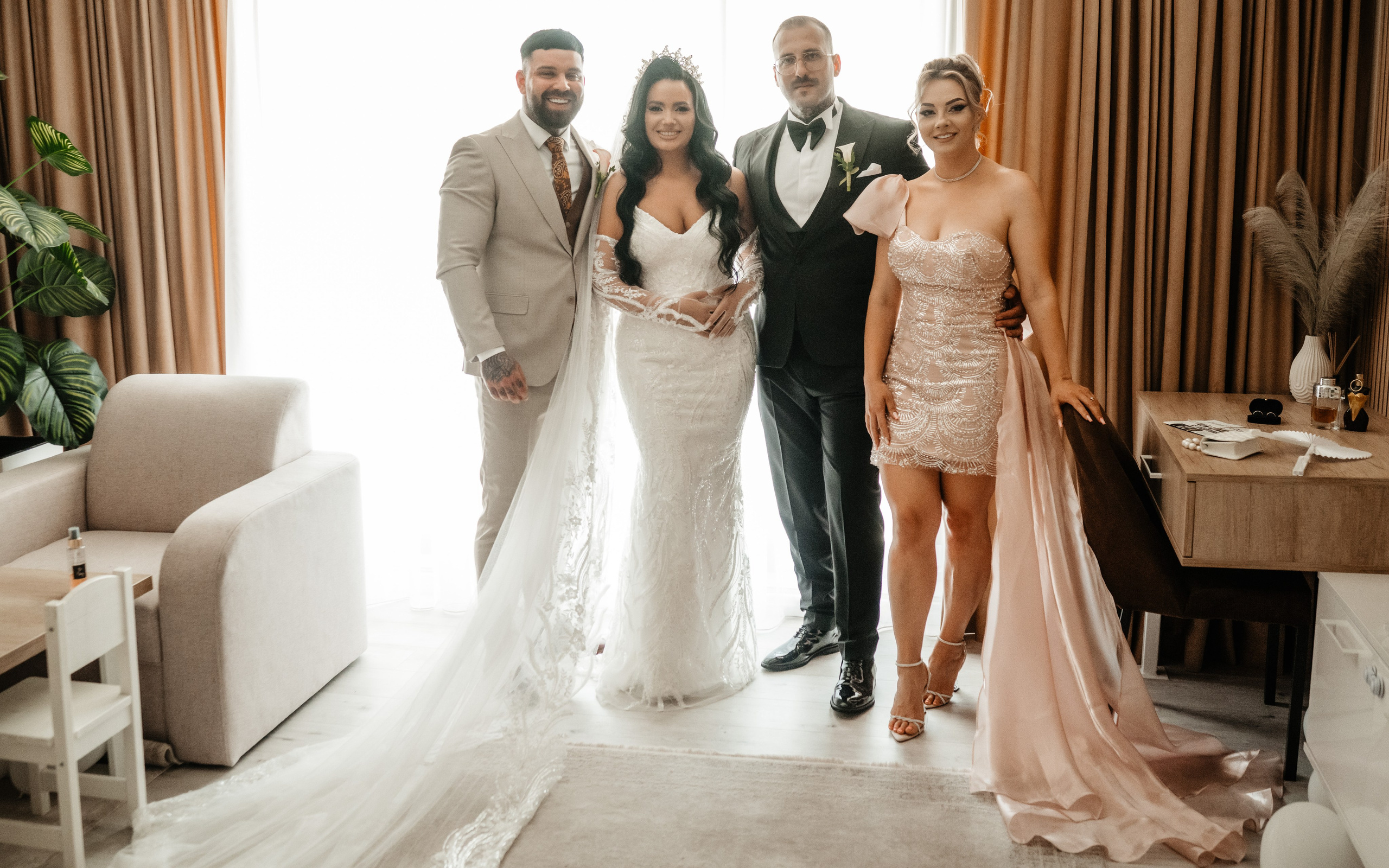 🤎 M a r i n a & A l i n - Wedding Day Preview. Wedding & Family Photographer