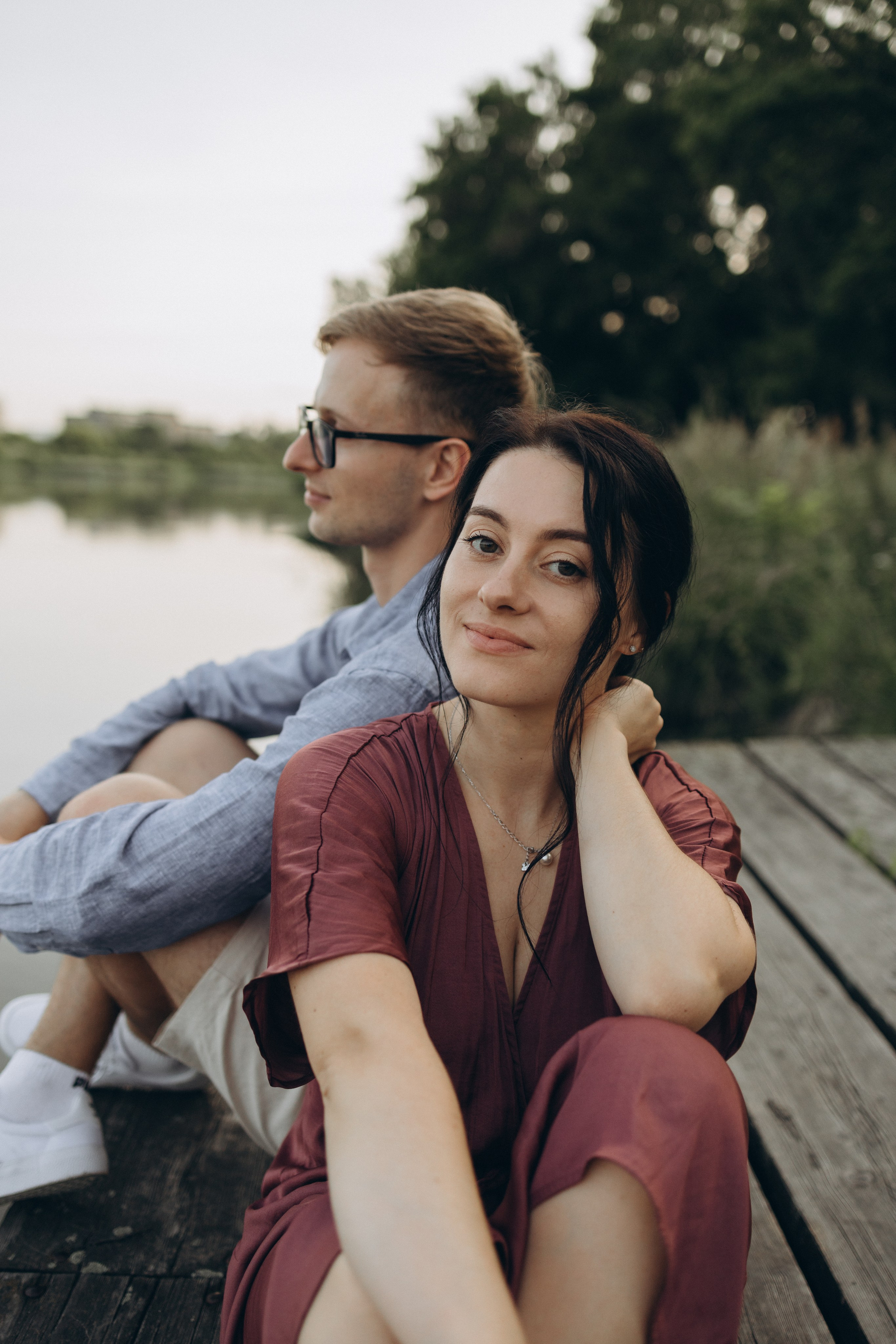 Z oponą. Rita Chojnowska