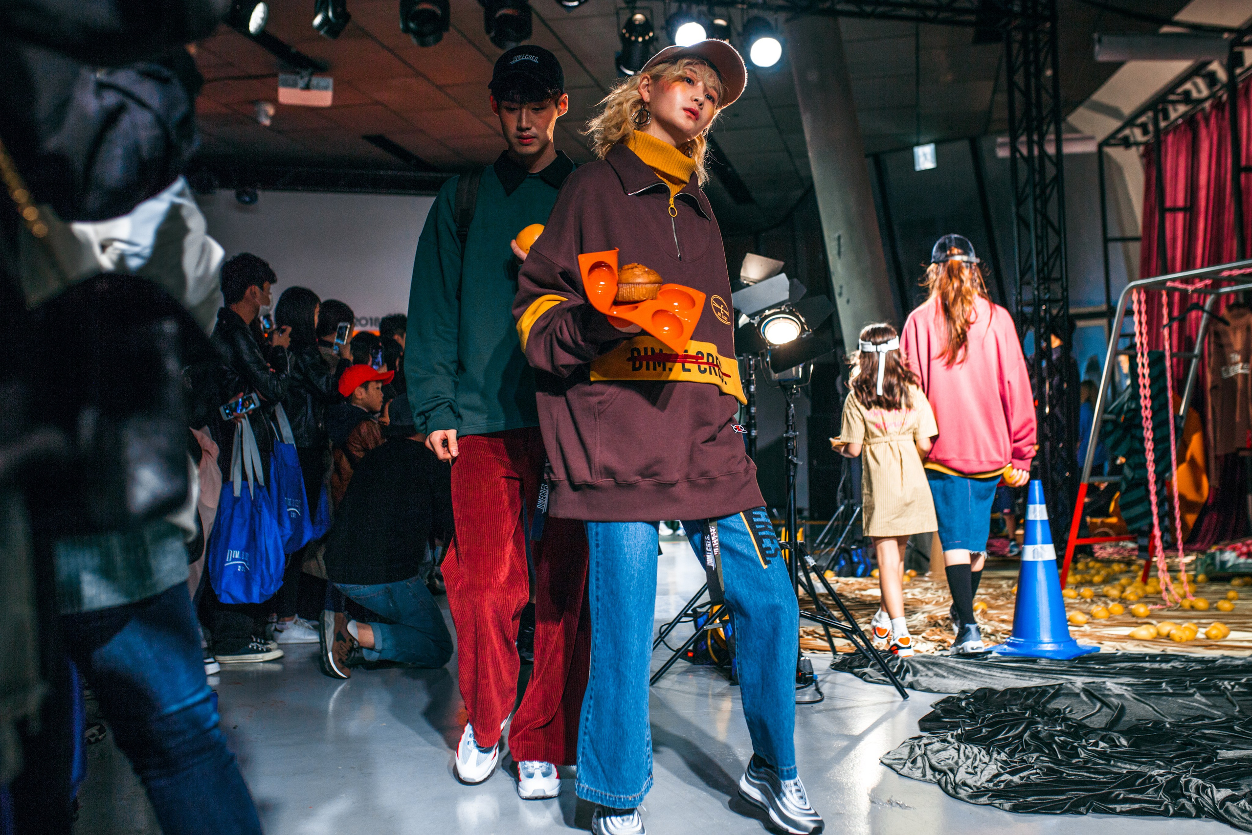 Seoul fashion week 2014 (CRES. E DIM show). Portrait photographer in South Korea Olga Lian