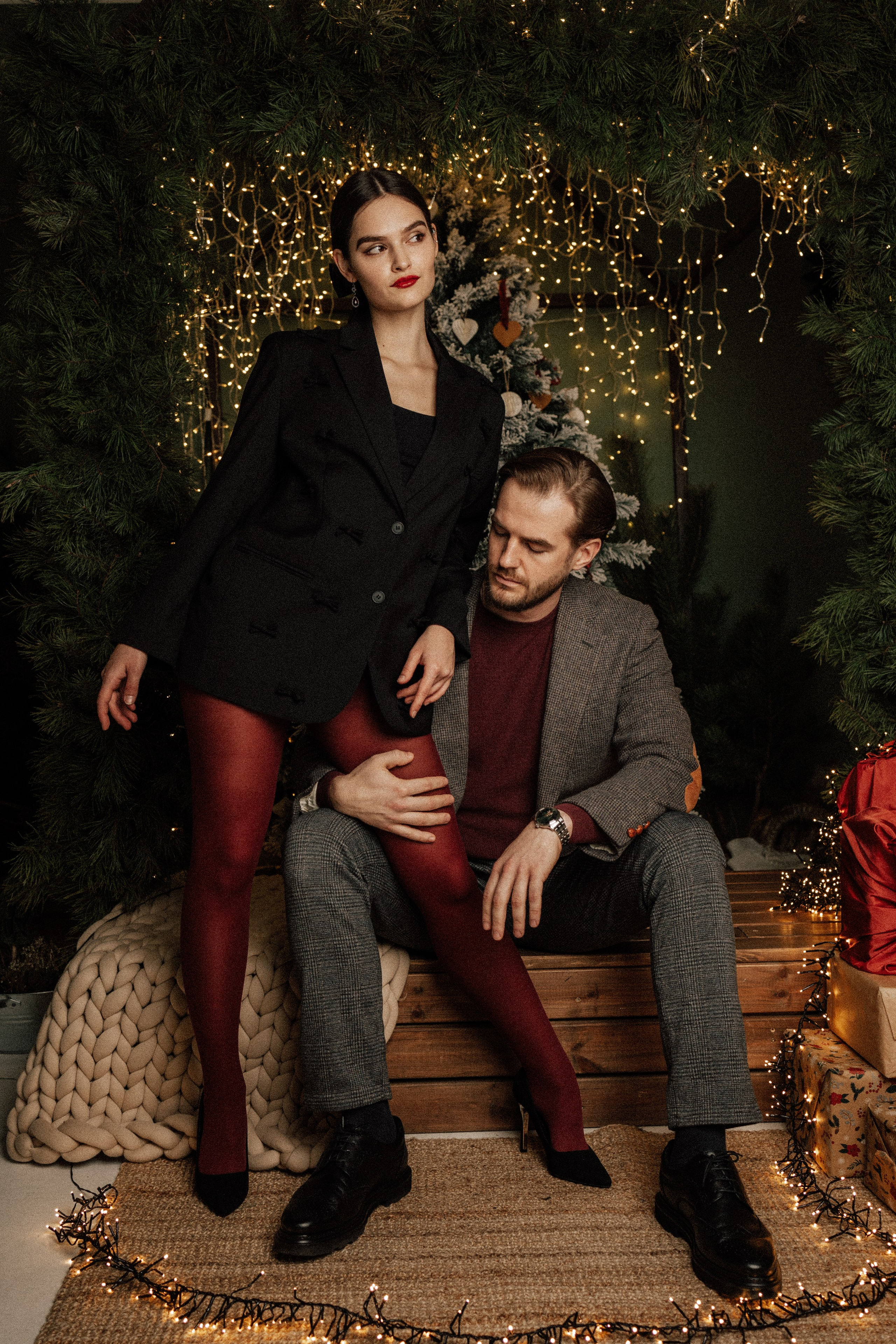 Christmas photoshoot. Destination wedding and fashion photographer in Riga Igor Davidovich