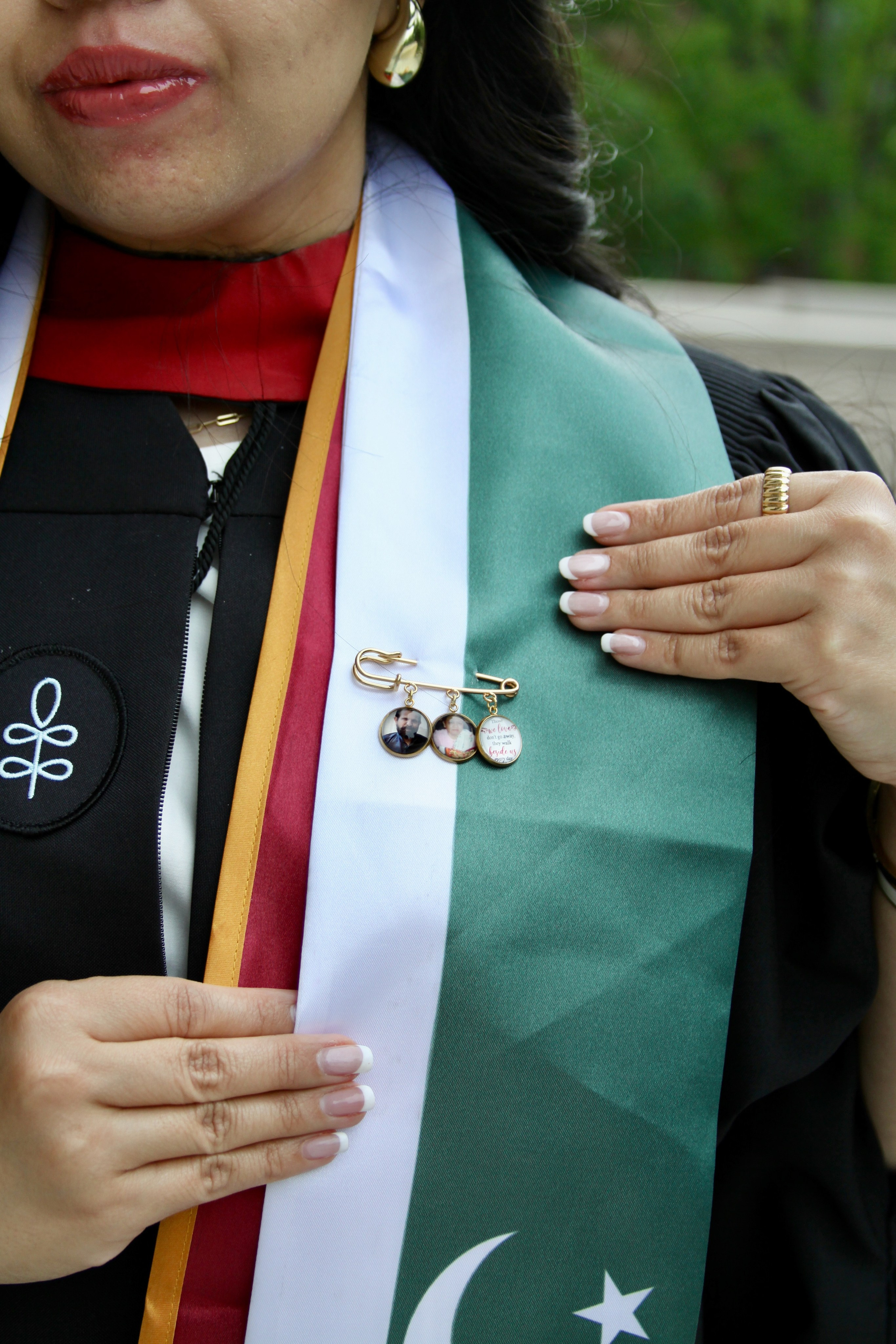 Masters graduation with Sadaf (part of group shoot). Kelly Sang, graduation and portrait photographer in Boston