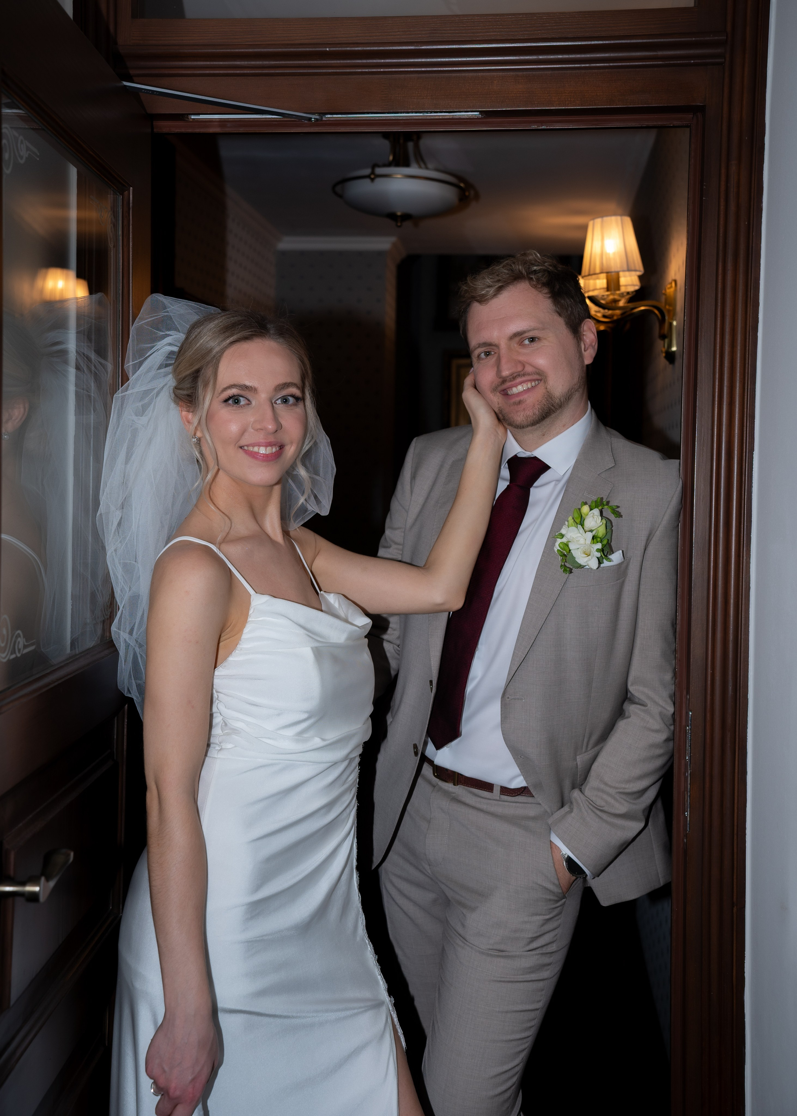 Dmitry & Olga in Svätý Jur. Photo Vienna and Bratislava