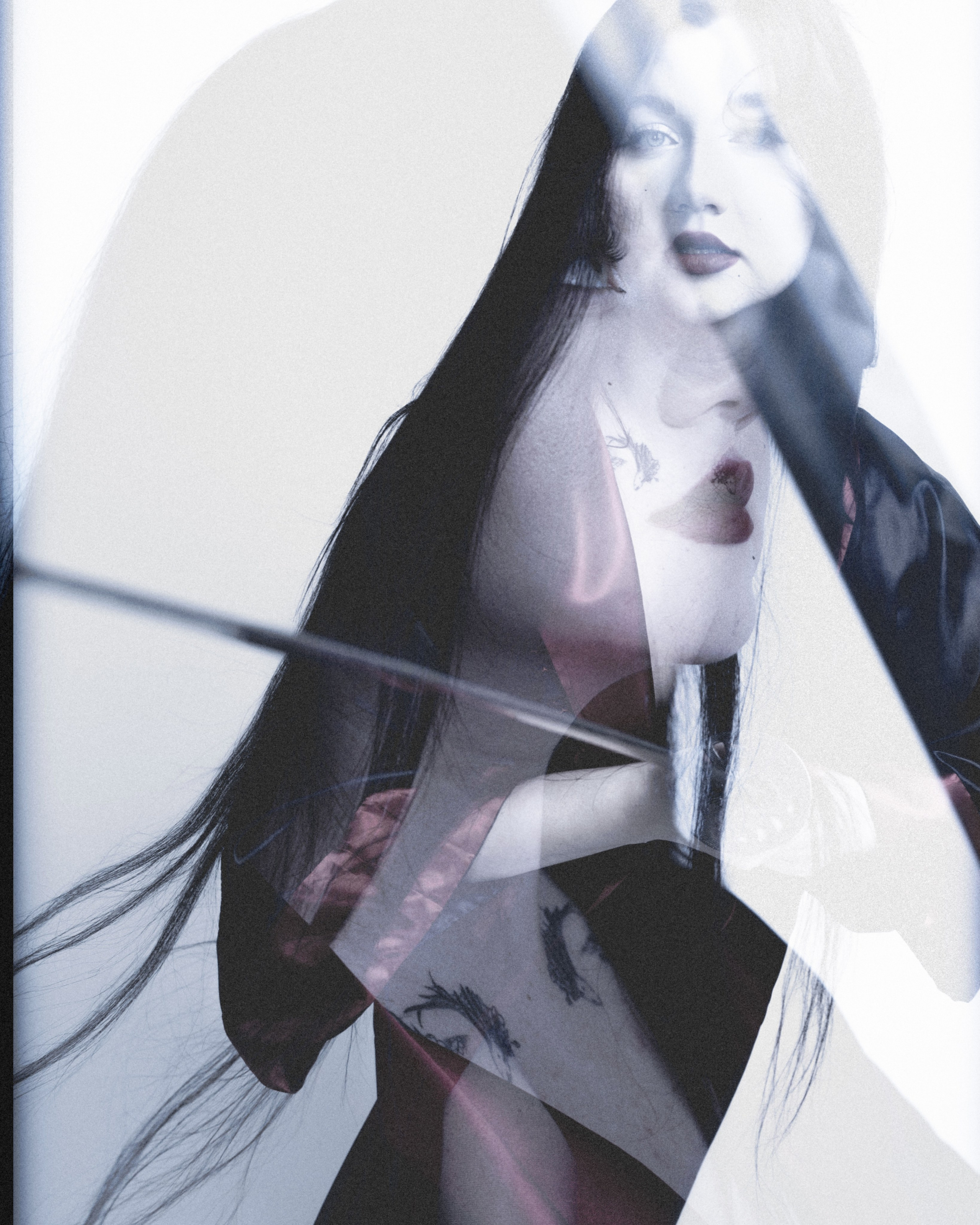 SAMURAI.EXE. Anna Omni — concept photographer and digital artist in Riga, Latvia