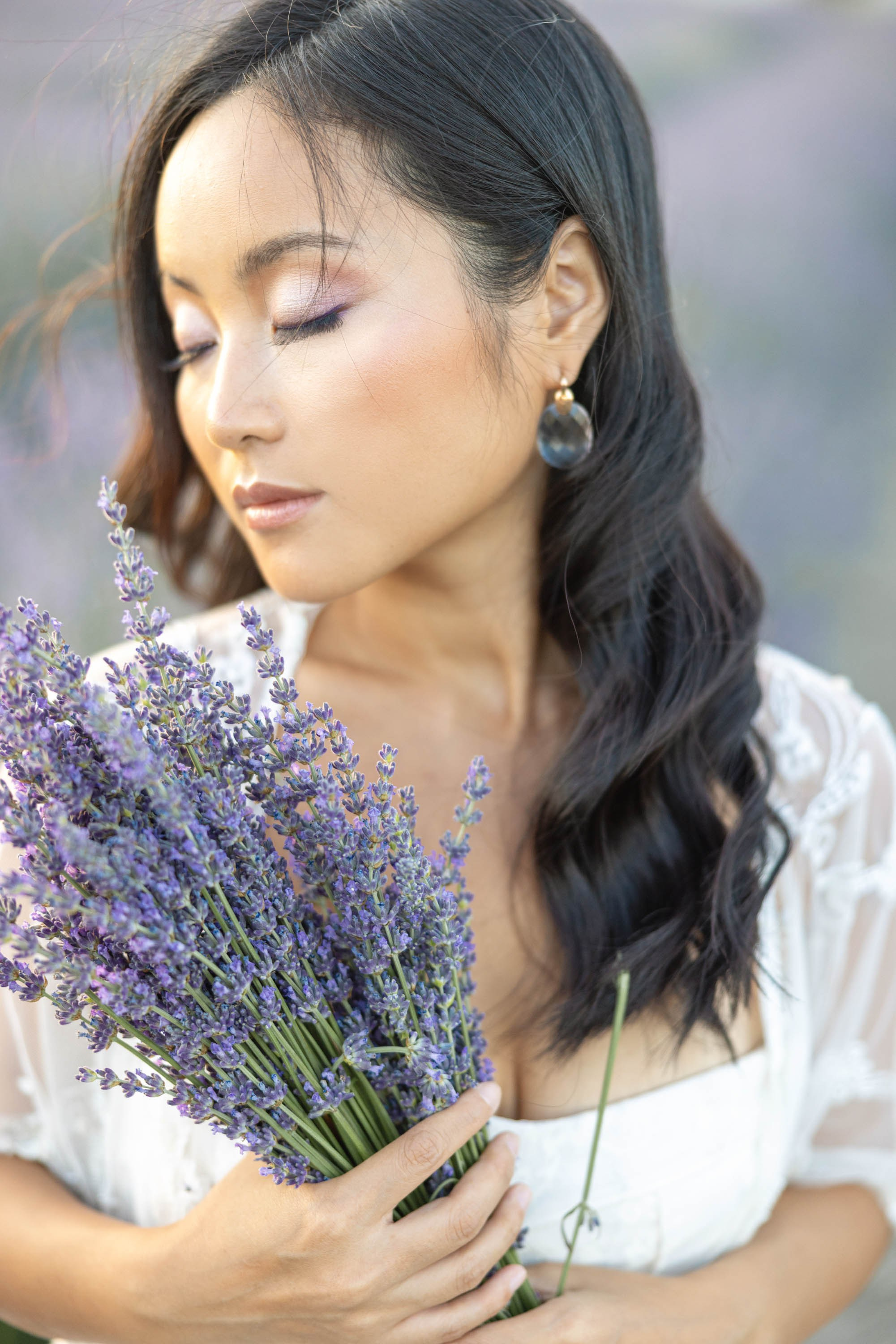 Dreamy Photoshoot in a Lavender Field. Julia Ganch I Fashion Wedding Photography I Cappadocia Turkey