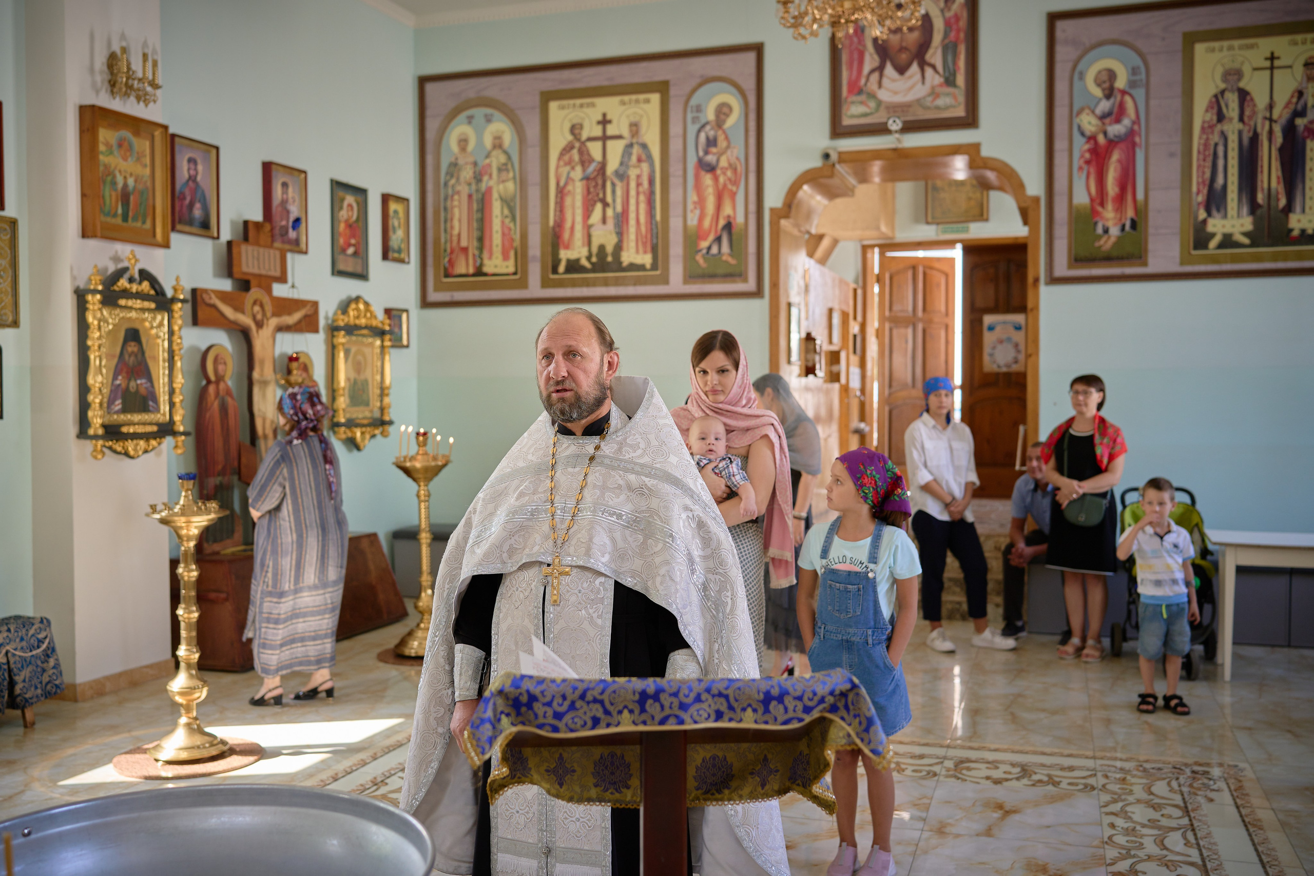 Крещение. Фотограф Вотинов Николай