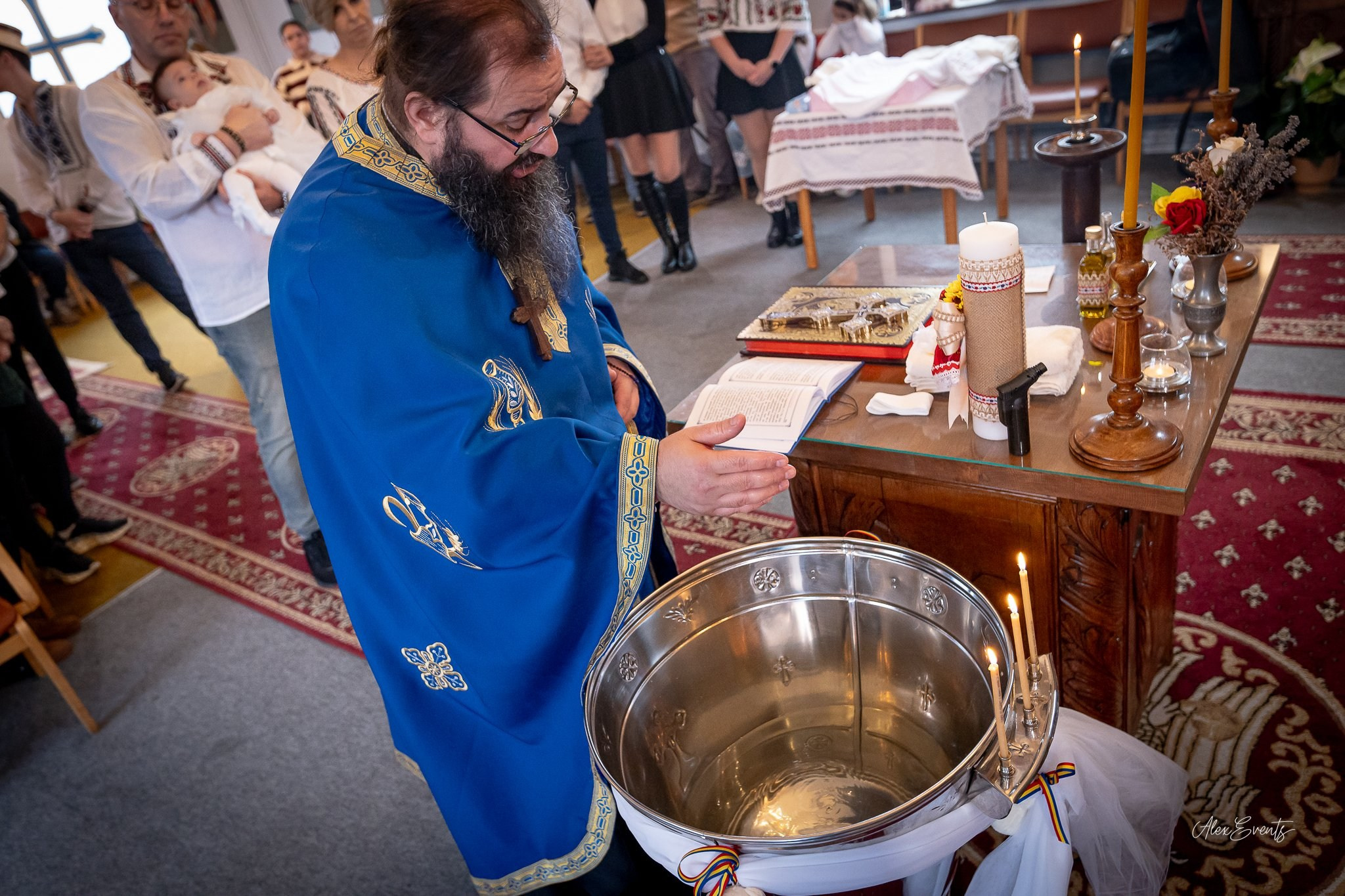 Elara' baptism — Agerbæk Church. AlexEvents | Wedding and Baptism Photographer & Videographer in Denmark and Germany
