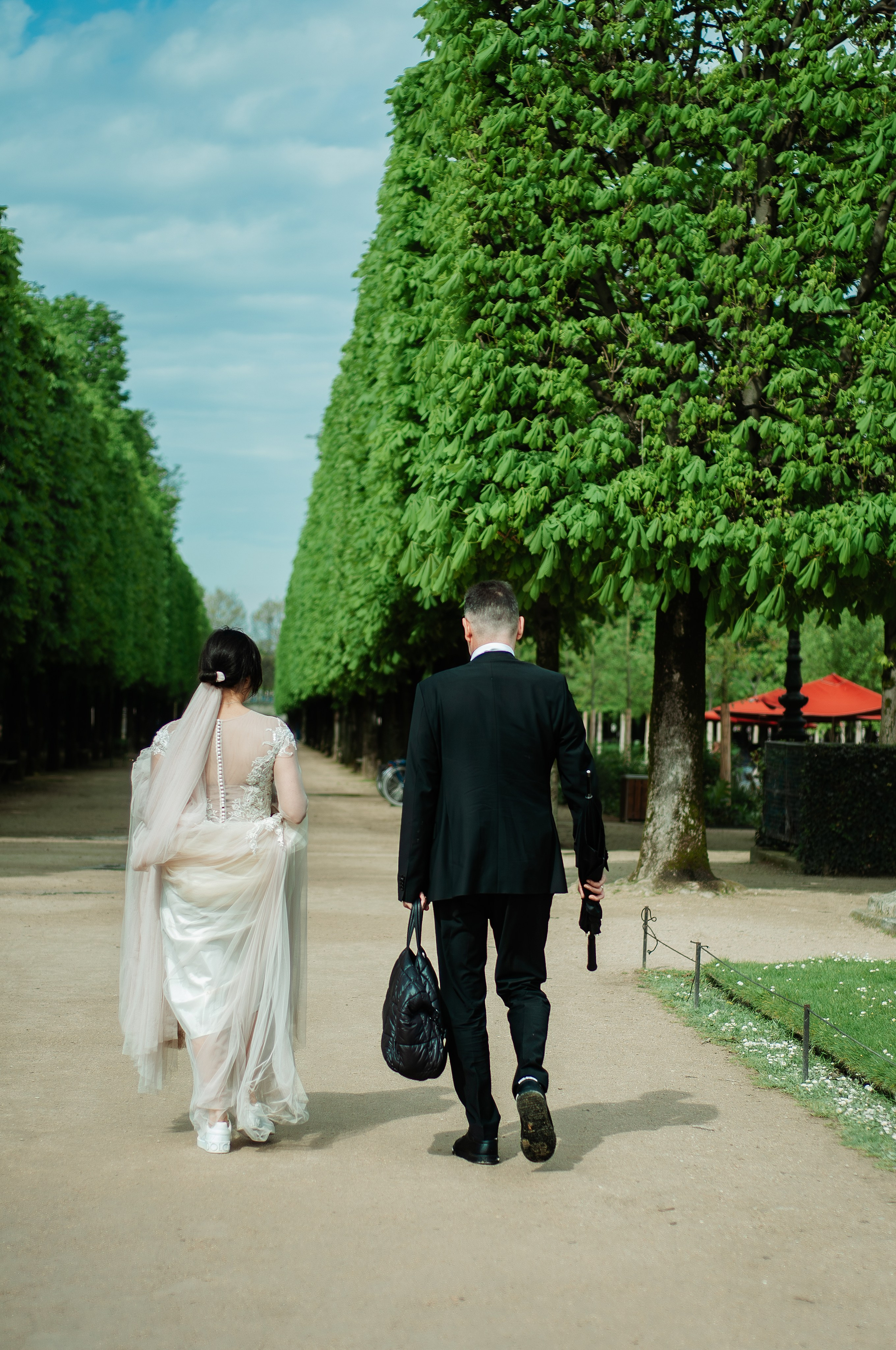 Wedding anniversary photoshoot. Paris photographer — Polina Osipova