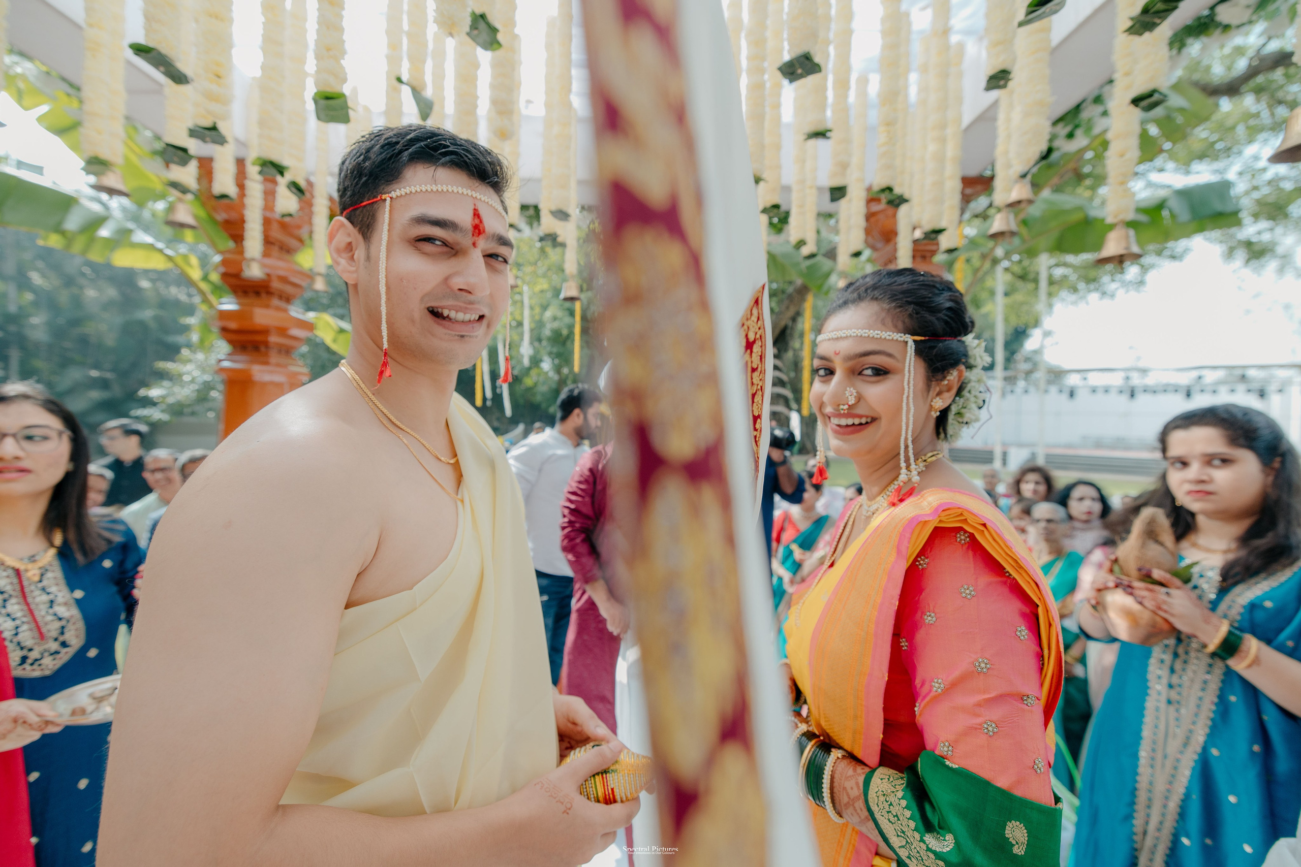 “Just Outside That Class…” | Vedanti & Omkar