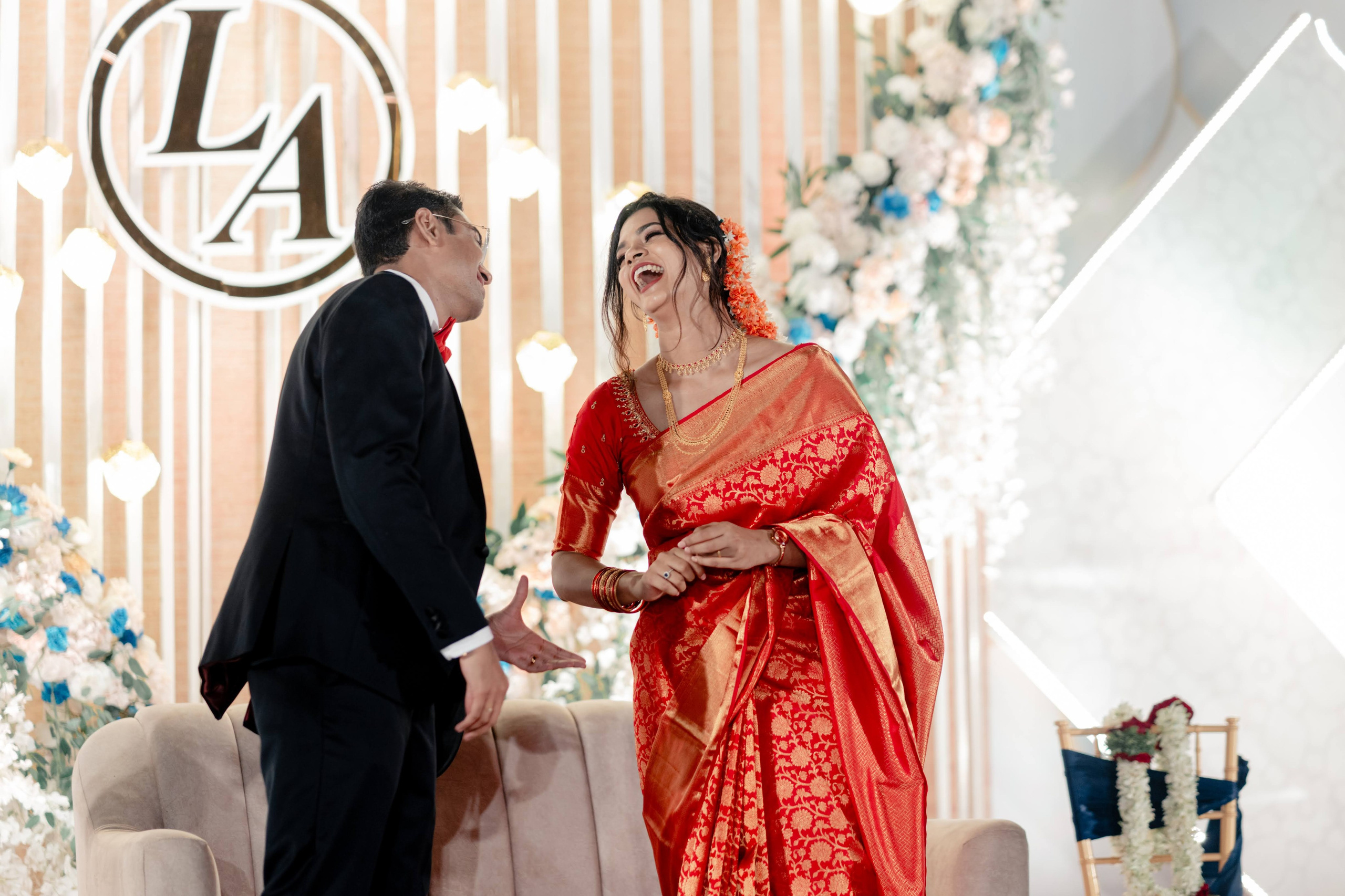 Lanvin and Anisha. Joel Fernandes — Candid wedding photographer