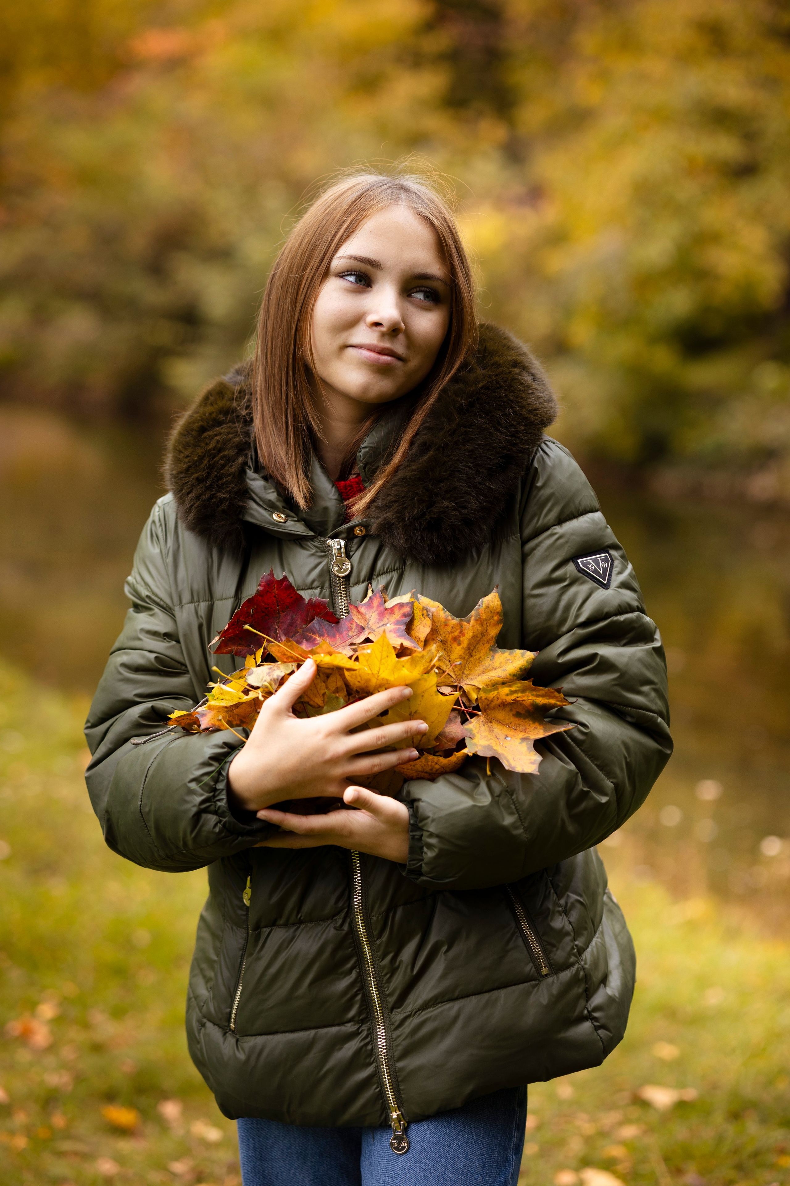 Autumn. Photographer in Munich
