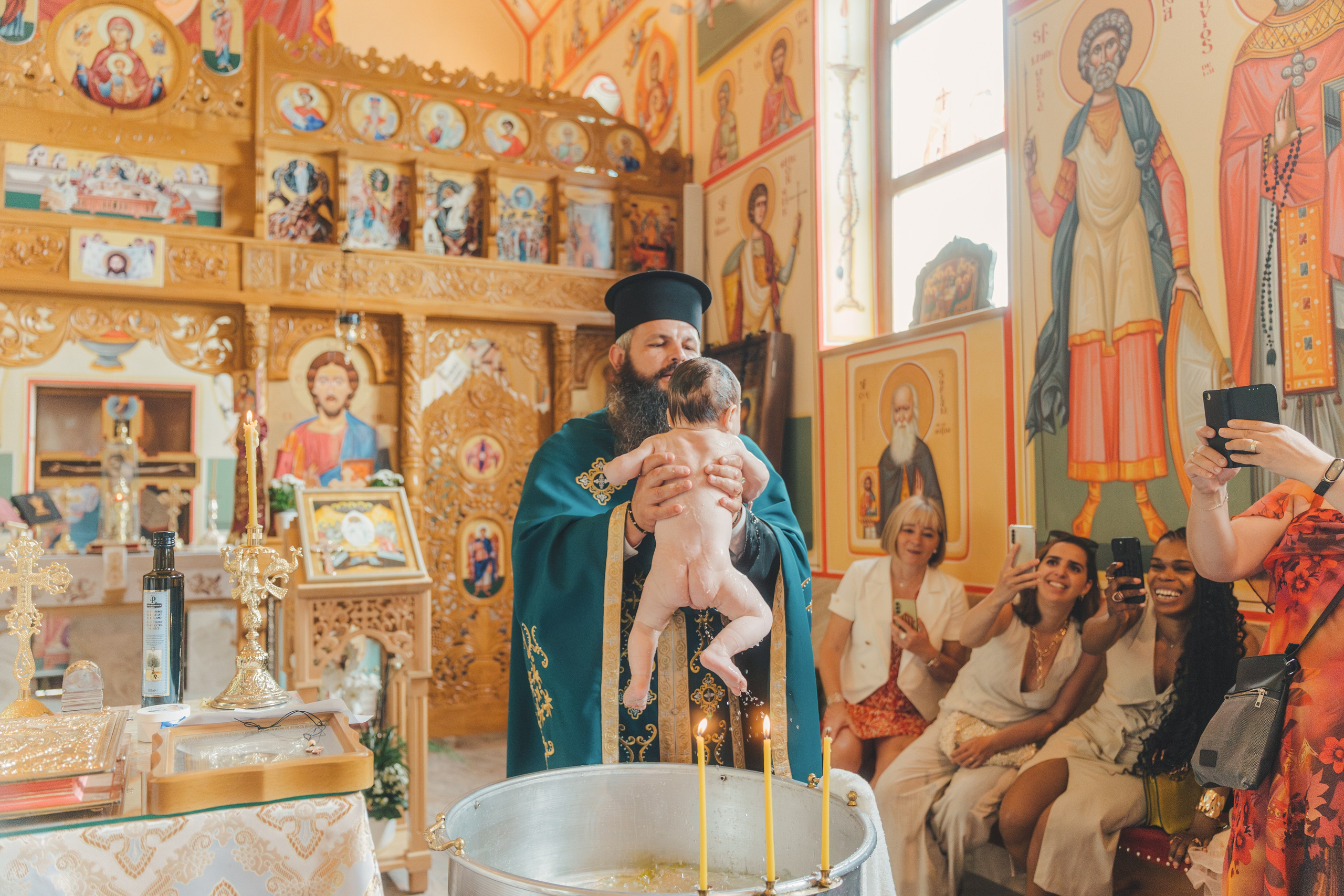 Théo Andrei`s Christening